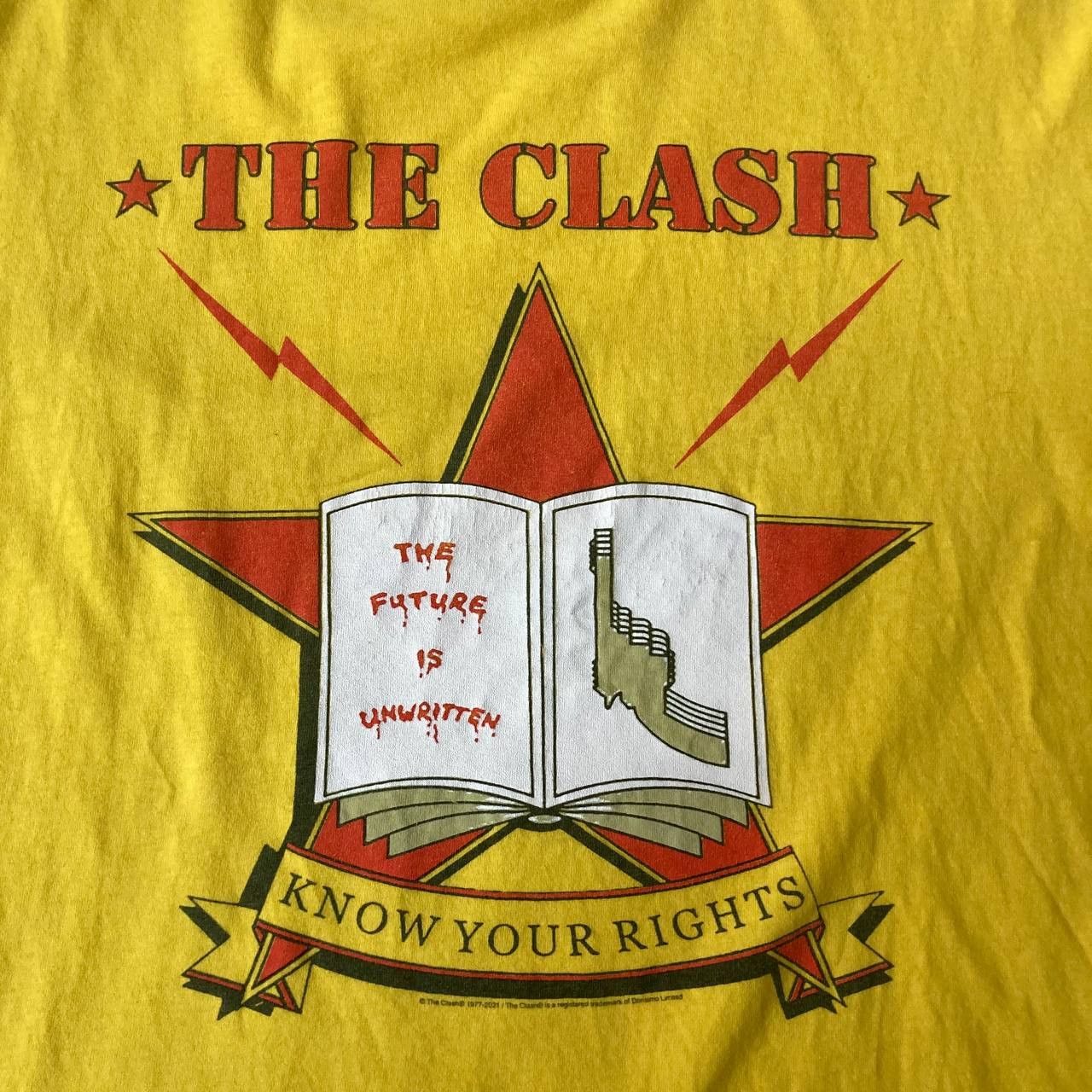 Band Tees The Clash Punk Rock Band Amplified Tee Size US L / EU 52-54 / 3 - 2 Thumbnail