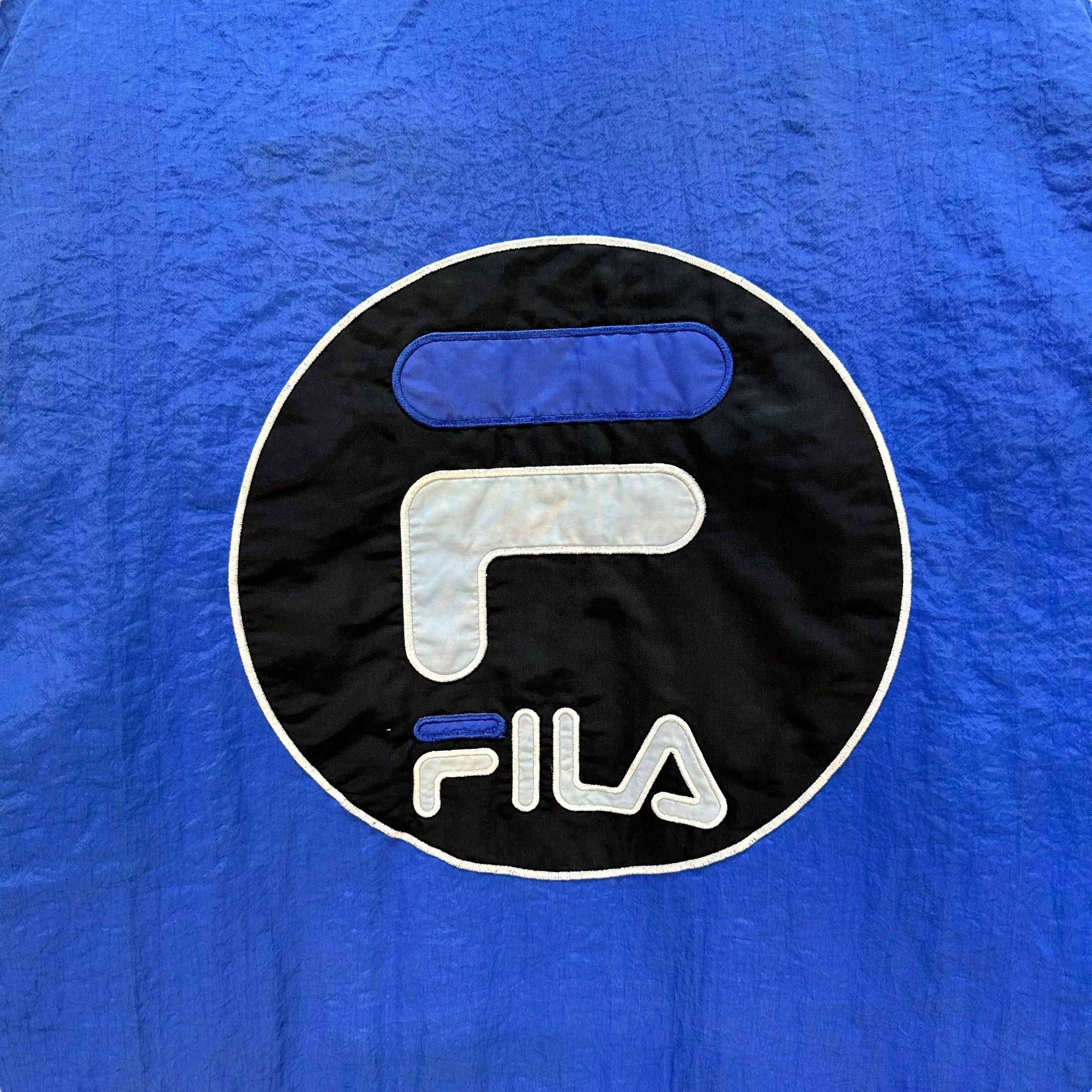 Fila FILA Big Logo Anorak Jacket Pullover Hoodie Jacket #A47-1092 Size US XL / EU 56 / 4 - 13 Thumbnail