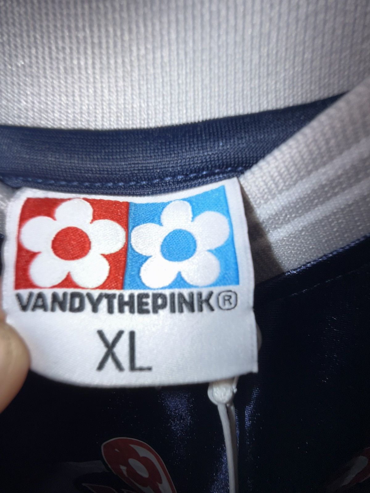 Vandy The Pink Vandy The Pink VTP Football Jersey Navy Sequin #99 Size XL 🌸 Size US XL / EU 56 / 4 - 3 Thumbnail