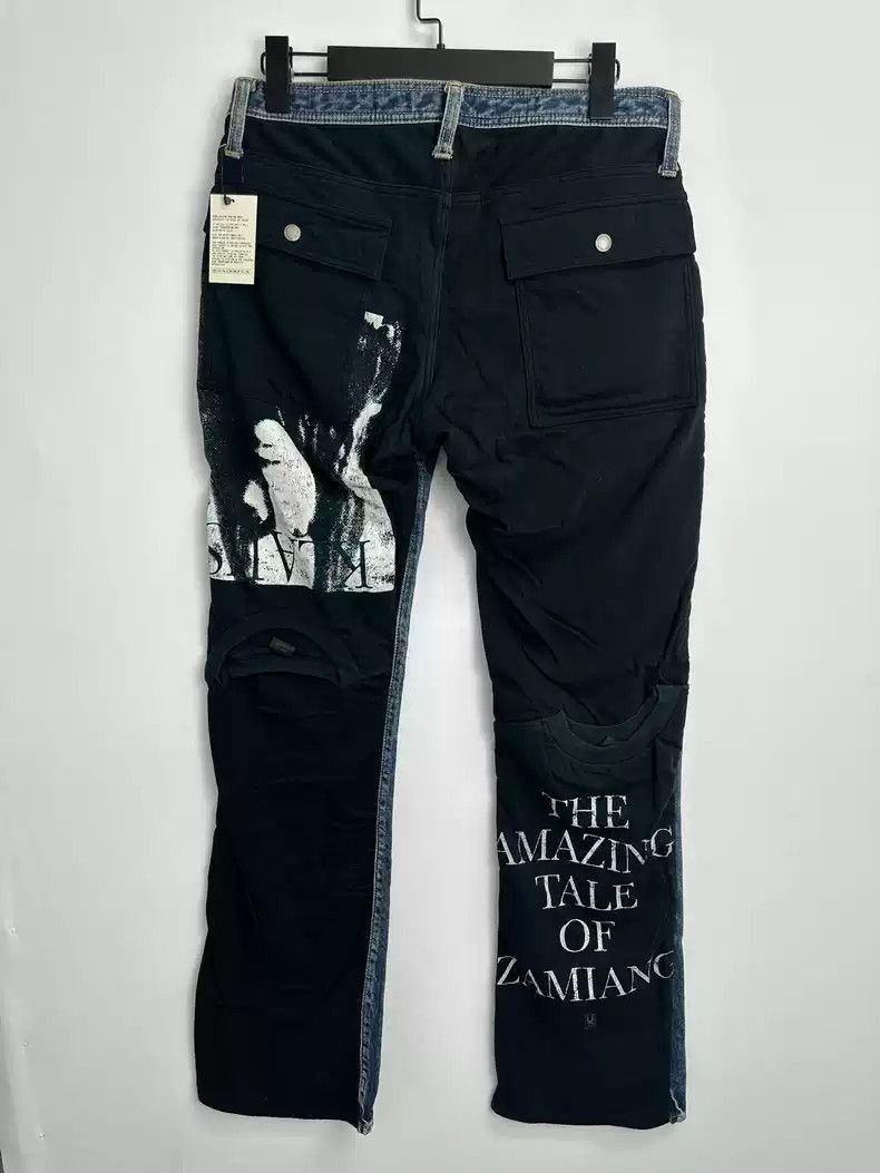 Undercover UNDERCOVER 06SS T-phase patchwork cargo flared jeans Size US 32 / EU 48 - 2 Thumbnail