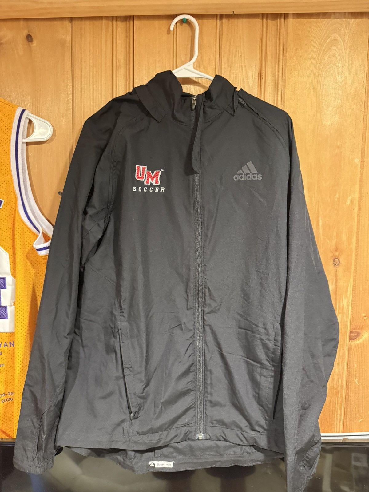 Adidas UMass Soccer warmup jacket Size US M / EU 48-50 / 2 - 1 Thumbnail