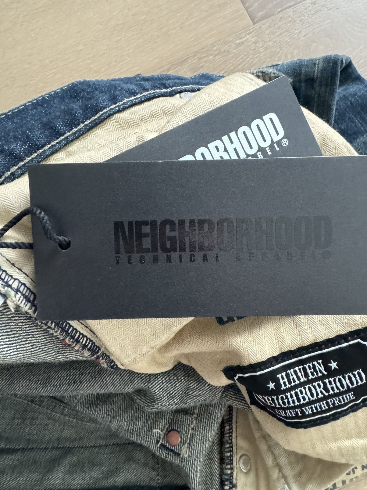 Neighborhood NEIGHBORHOOD x HAVEN Savage DP MID 14oz Jeans Denim Size US 32 / EU 48 - 13 Thumbnail