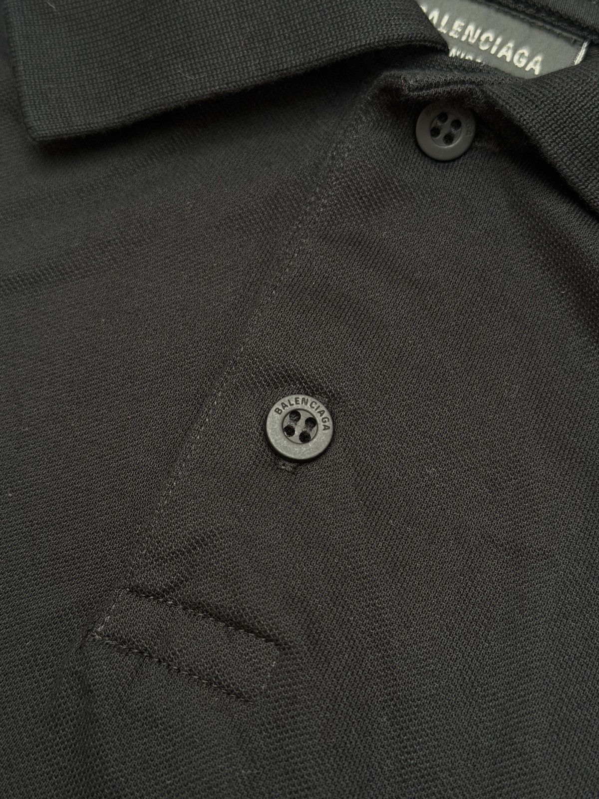 Balenciaga × eBay Balenciaga x Ebay Polo Tee Shirt Black Size US L / EU 52-54 / 3 - 6 Thumbnail