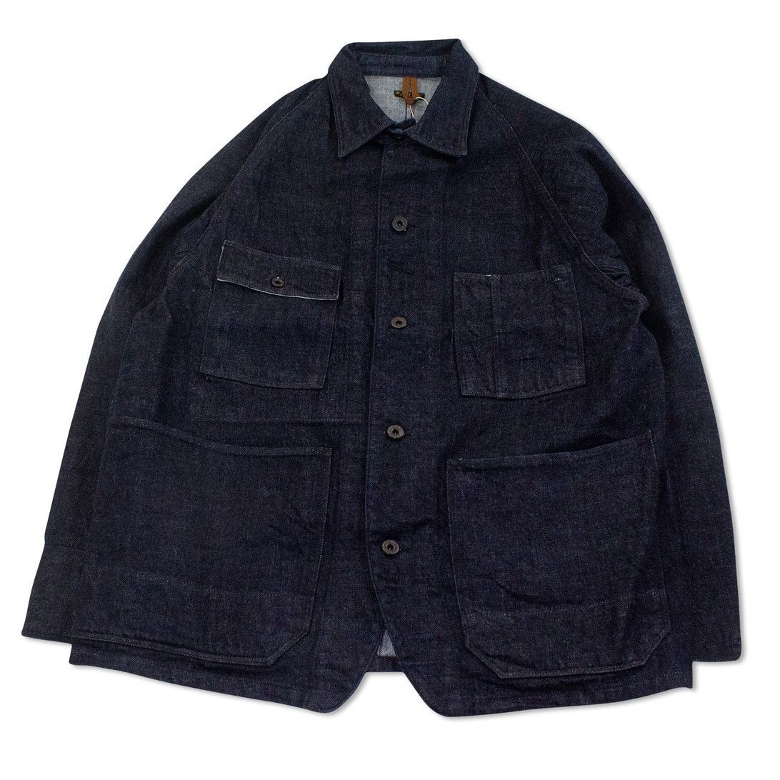 Kapital Kapital 12oz Denim Cactus Coverall (Black Thread ver) Size US M / EU 48-50 / 2 - 6 Thumbnail