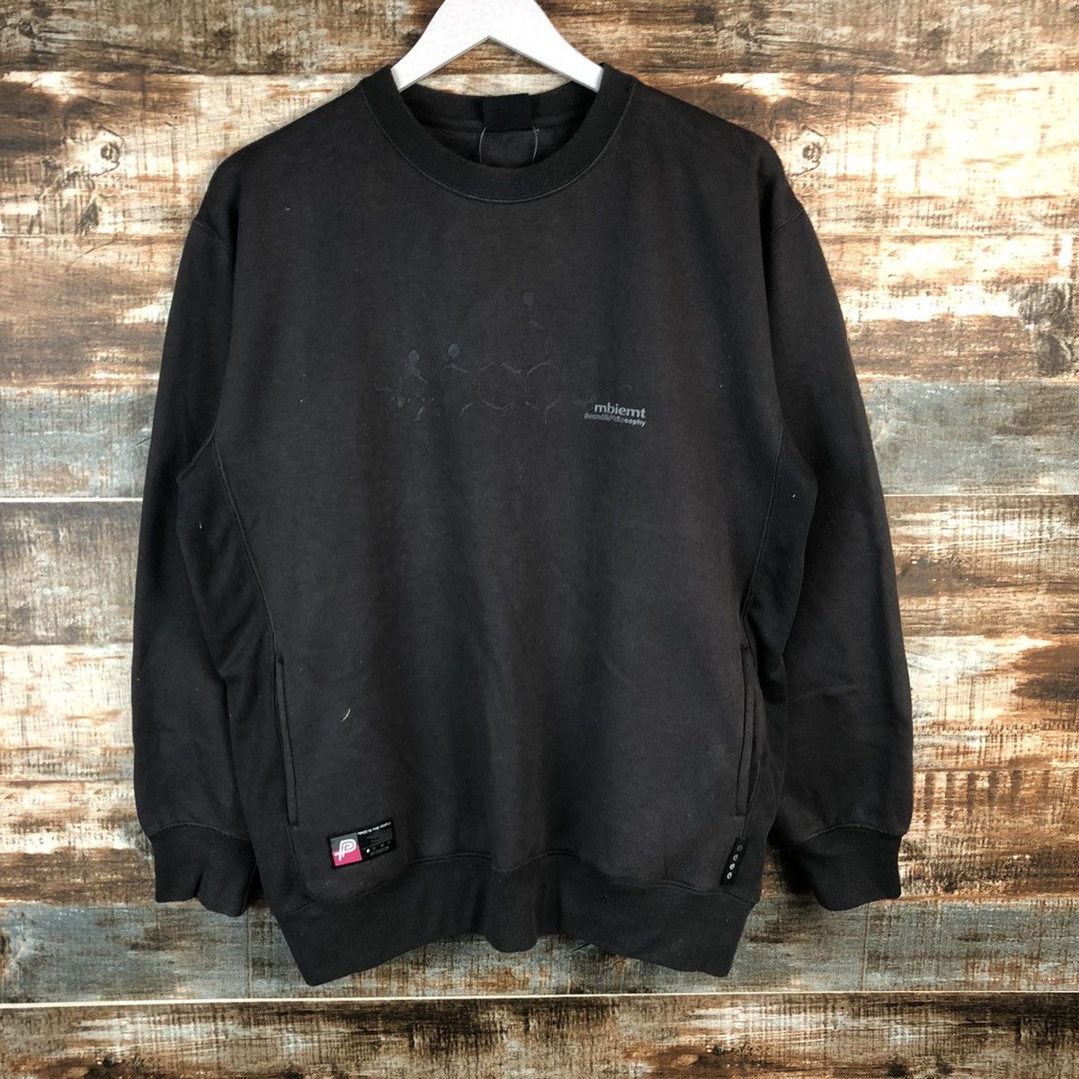 Japanese Brand × Vintage Power To The People Grey Sweatshirt #A1592 Size US M / EU 48-50 / 2 - 3 Thumbnail