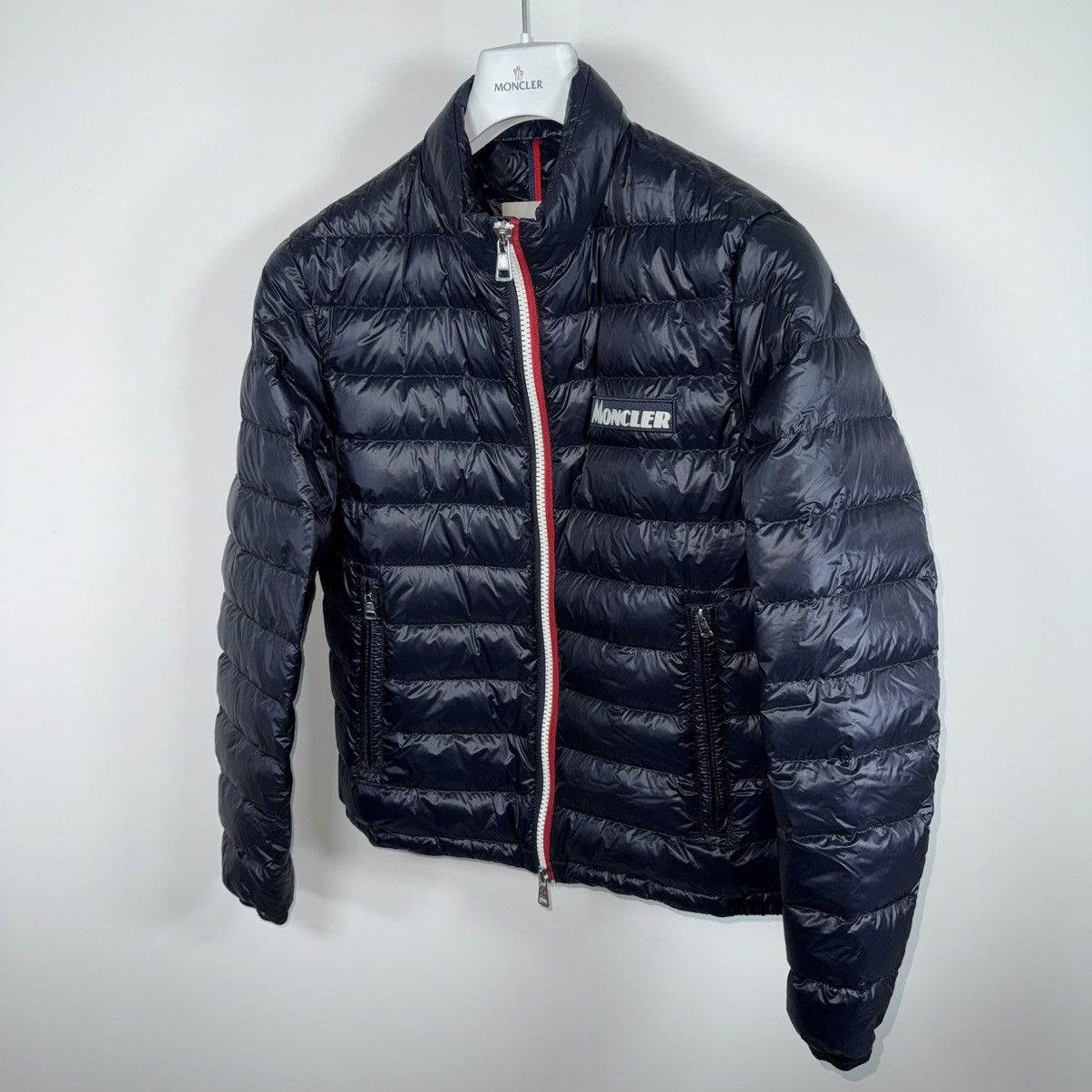 Moncler Moncler Petichet Men’s Down Puffer Jacket Size 2 (S) Blue Size US S / EU 44-46 / 1 - 2 Thumbnail