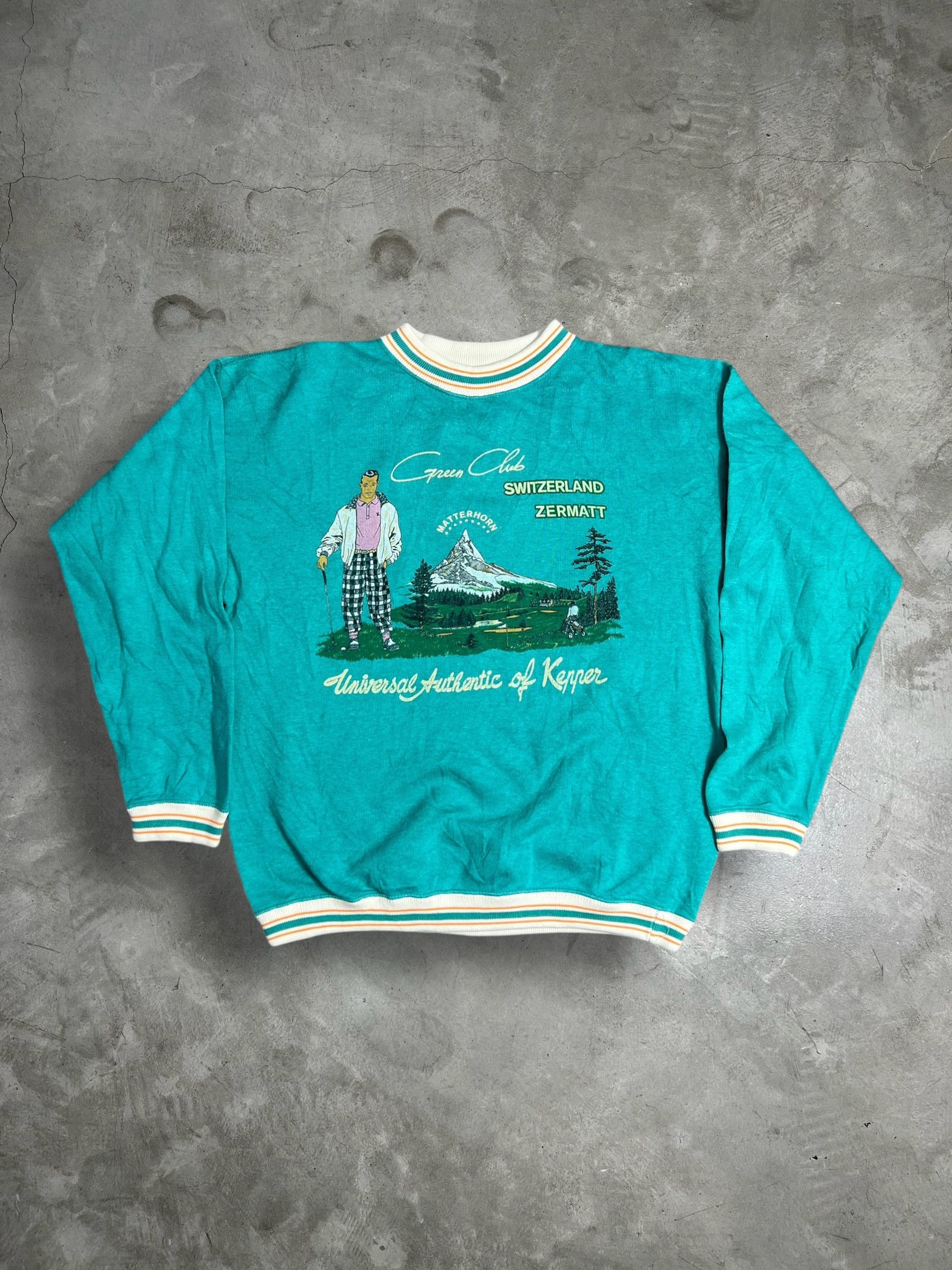Callaway Golf × Vintage Vintage 80s Kepper Switzerland University Golf Club JK602 Size US M / EU 48-50 / 2 - 1 Thumbnail
