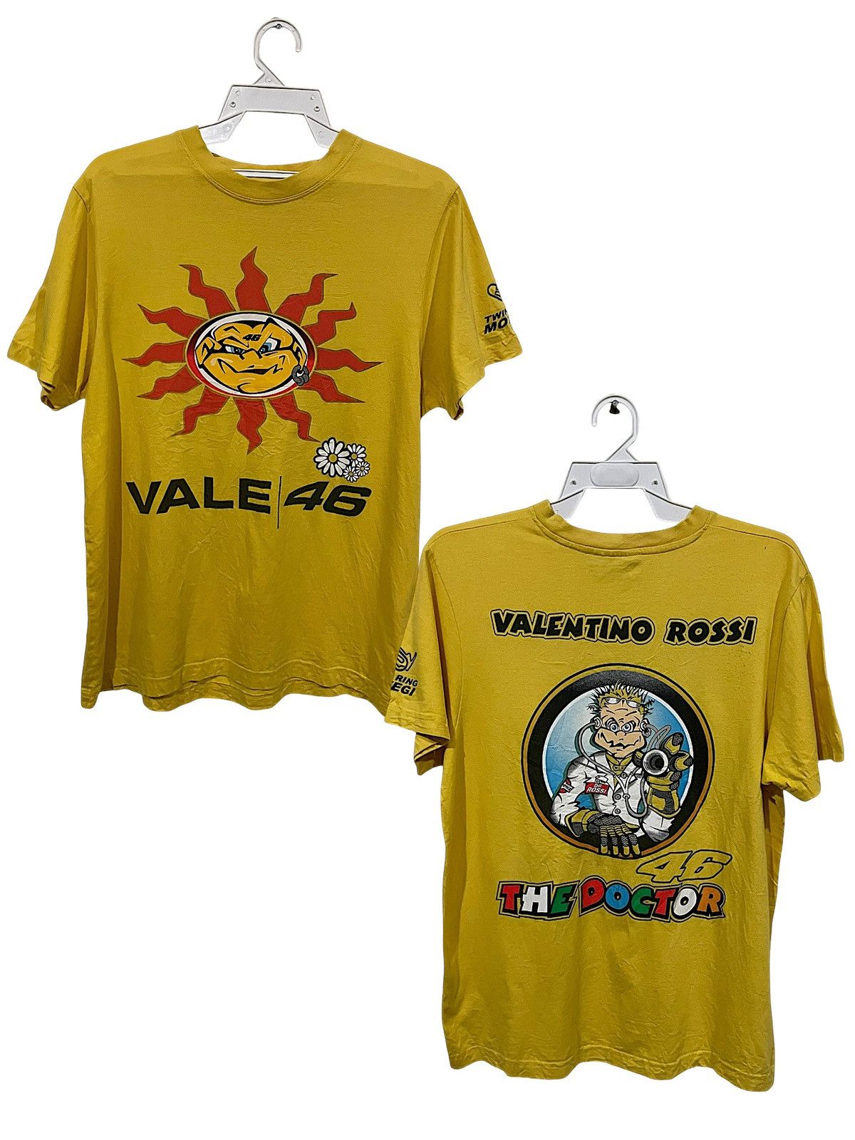 Yamaha VTG '01-02 Valentino Rossi Vale 46 The Doctor Moto GP Tee Size US M / EU 48-50 / 2 - 1 Thumbnail