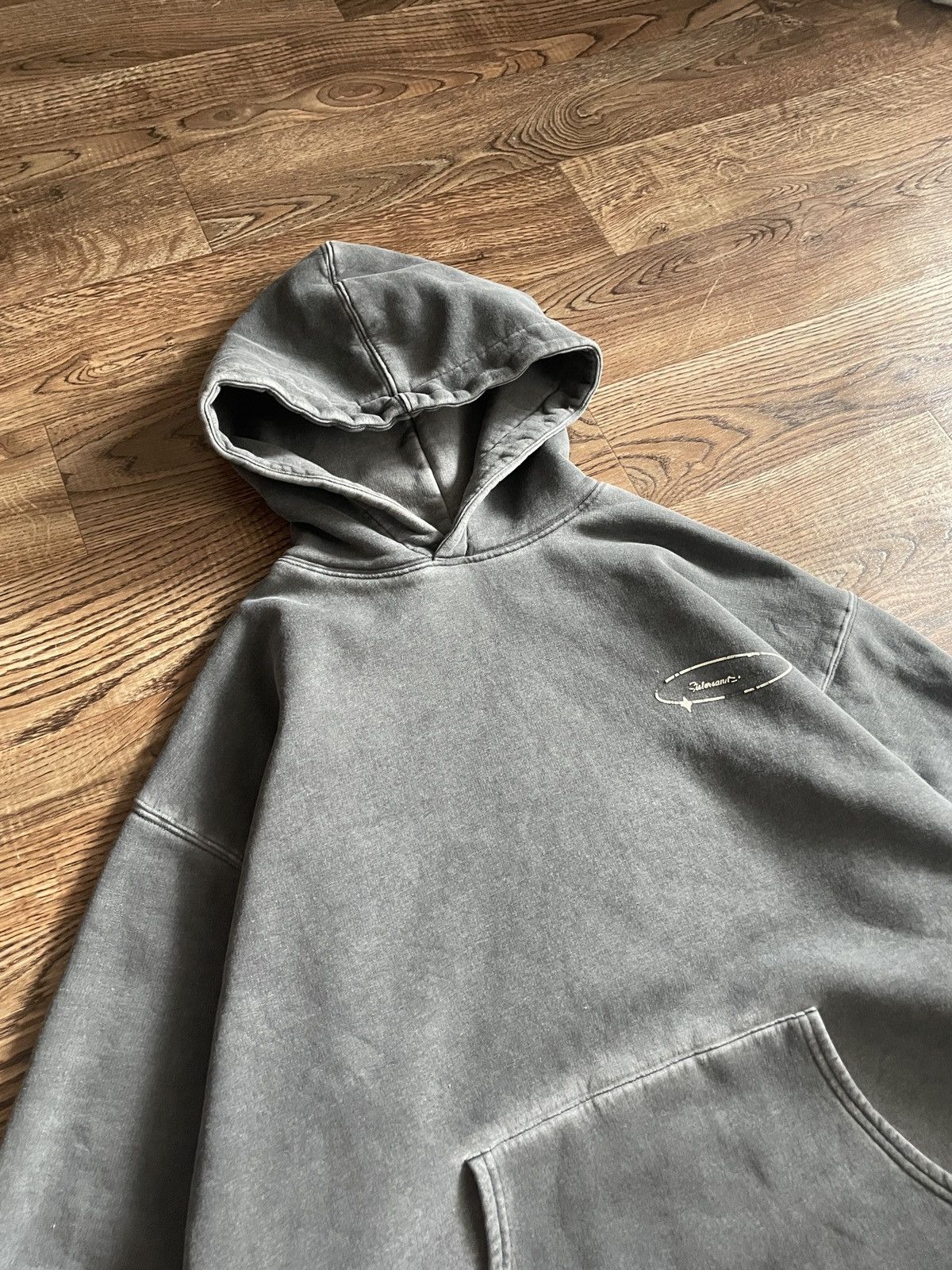 Other Vintage Streetwear Archival Avant Garde Stone Washed Hoodie Size US M / EU 48-50 / 2 - 3 Thumbnail