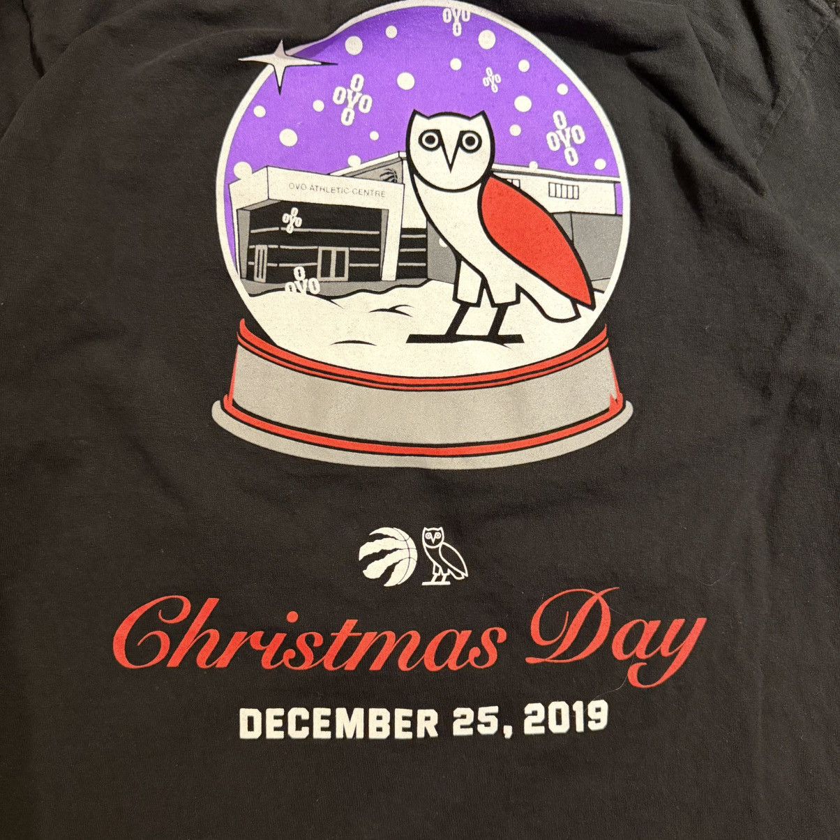 NBA × October's Very Own OVO X Raptors Christmas day game T 2019 Size US M / EU 48-50 / 2 - 6 Thumbnail
