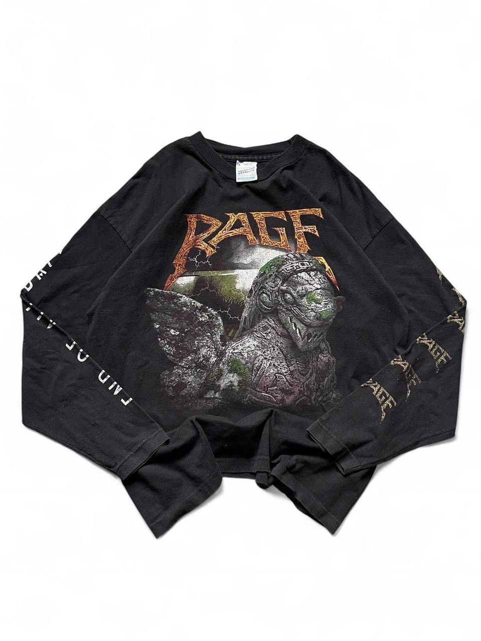 Band Tees 1990s rare screen stars rage end of all days t shirt Size US XL / EU 56 / 4 - 1 Thumbnail