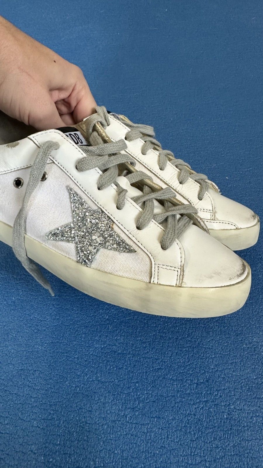 Golden Goose Golden Goose Women's SuperStar White Sneakers Size 36 Size US 6 / IT 36 - 3 Thumbnail