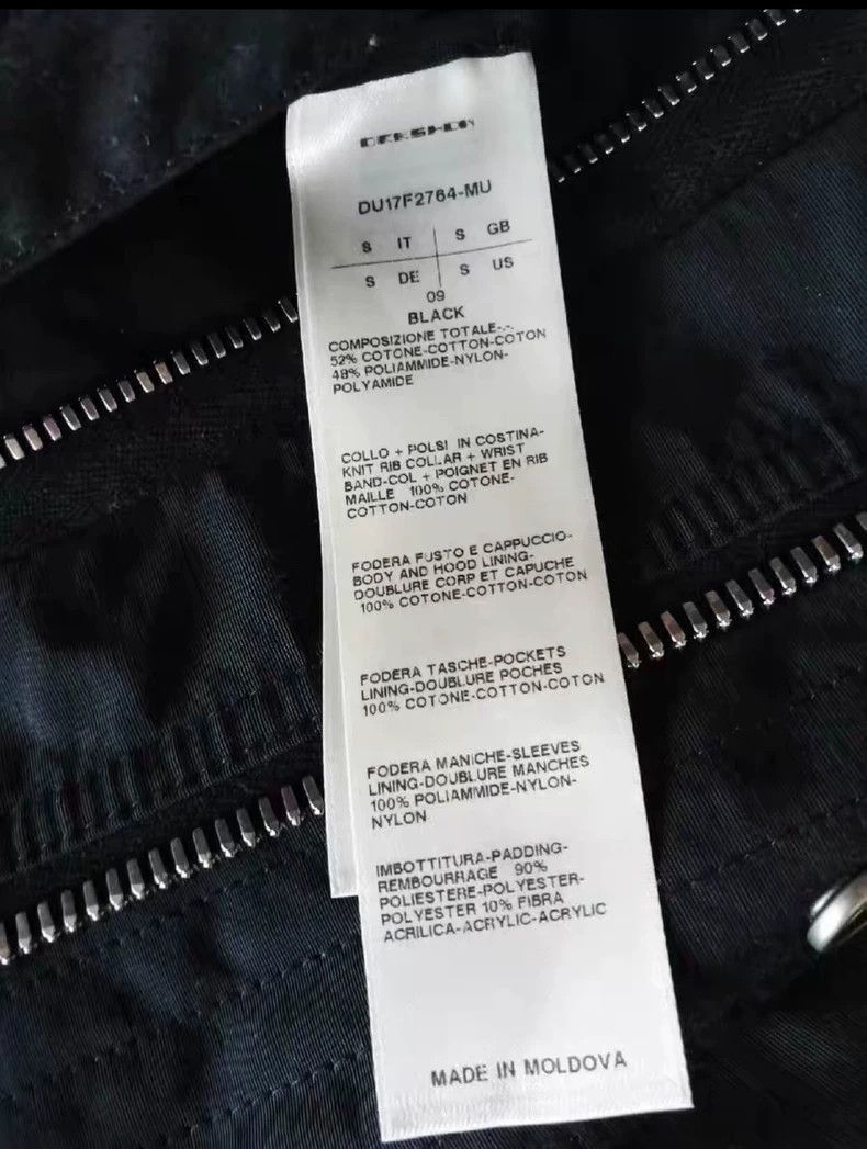 Rick Owens Rick Owens Bomber pilot coat-2506 Size US S / EU 44-46 / 1 - 7 Thumbnail