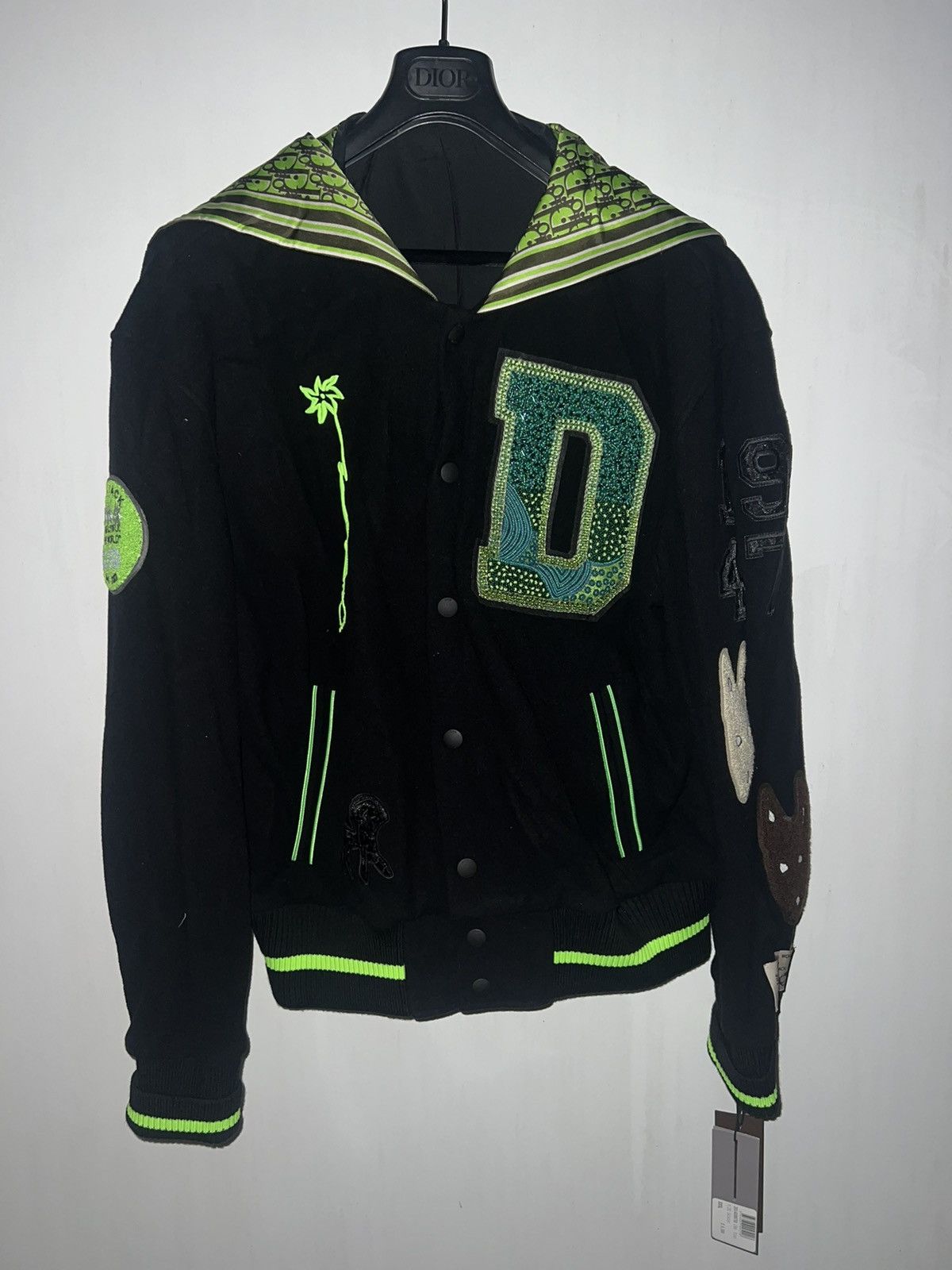 Dior × Travis Scott Dior x Cactus Jack Varsity Jacket | Grailed