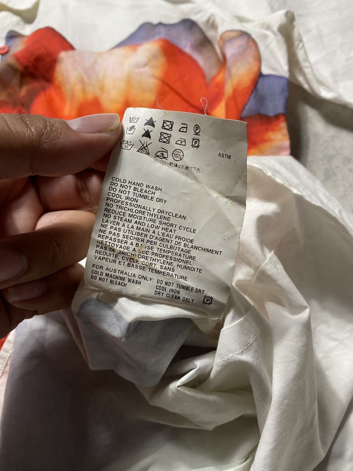 Jil Sander JIL SANDER - RAF SIMONS ERA SS/11 FLOWER PRINT POLO Size US S / EU 44-46 / 1 - 11 Thumbnail
