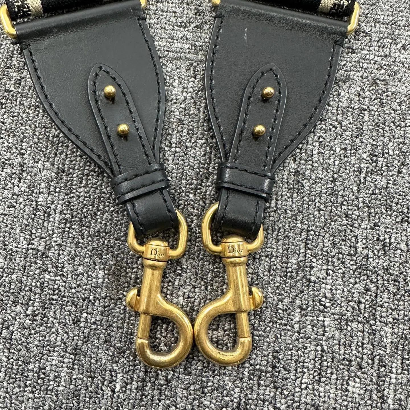 Dior Dior Logo Embroidered Wide Shoulder Strap. Size ONE SIZE - 7 Thumbnail