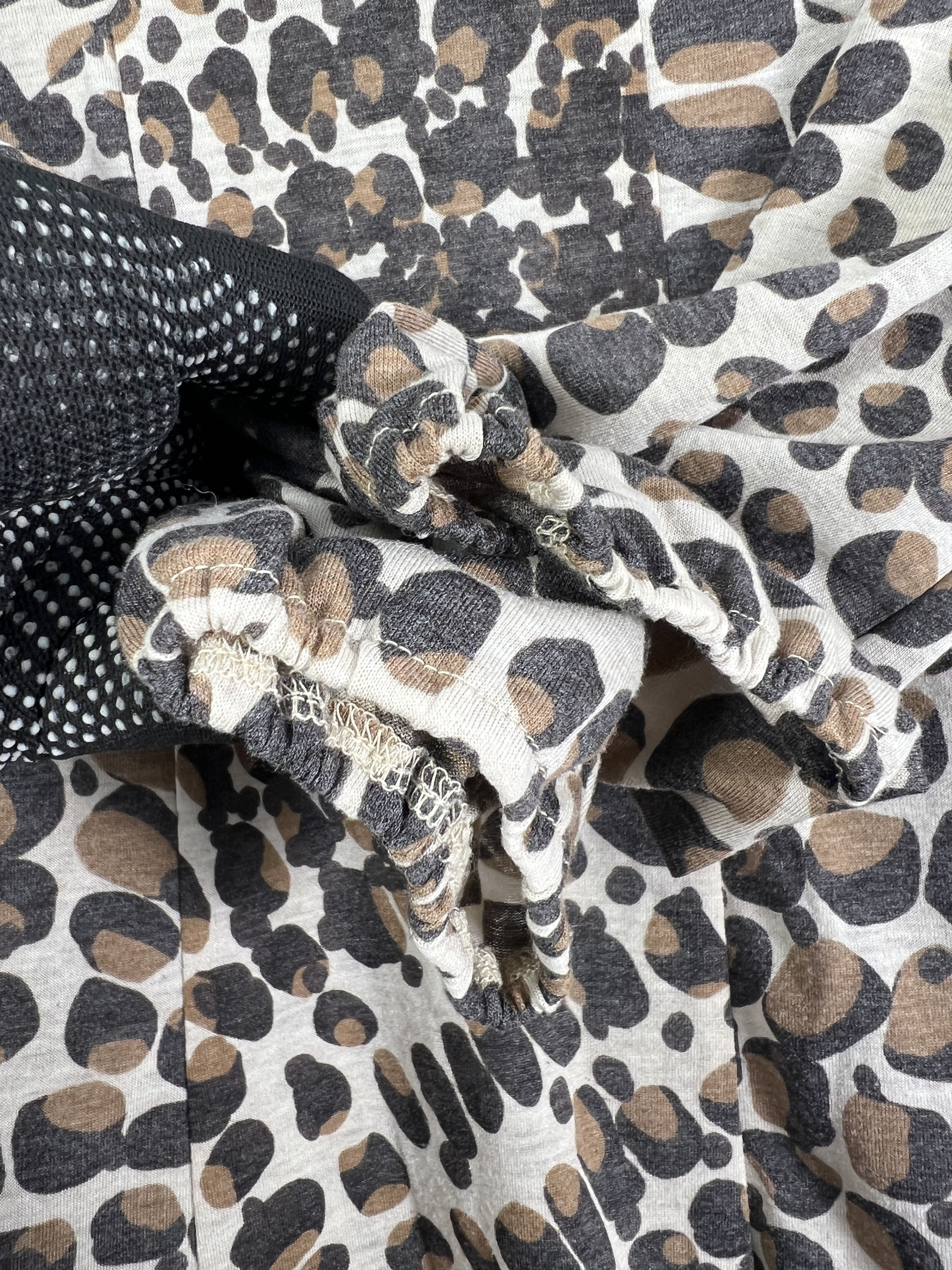 Japanese Brand Evex Y2K V-Neck Animal Printed L/S Blouse (40) GTMP347 Size M / US 6-8 / IT 42-44 - 4 Thumbnail