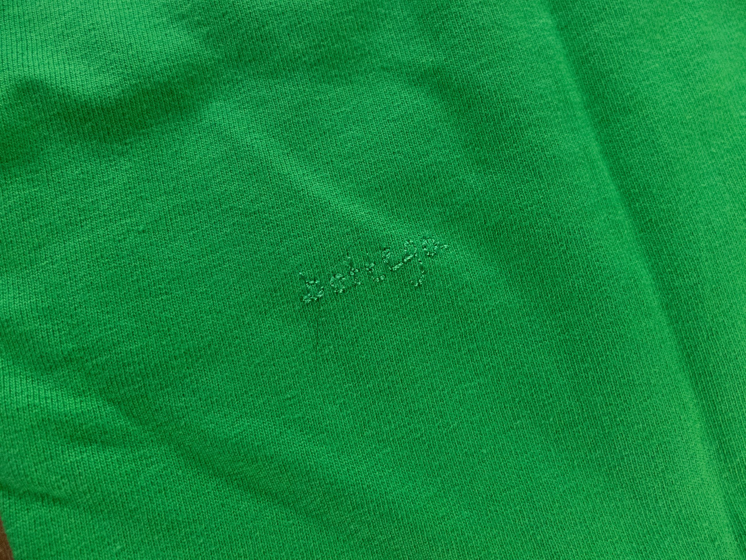 Bottega Veneta BOTTEGA VENETA parakeet green double layer t-shirt Large q Size L / US 10 / IT 46 - 9 Thumbnail