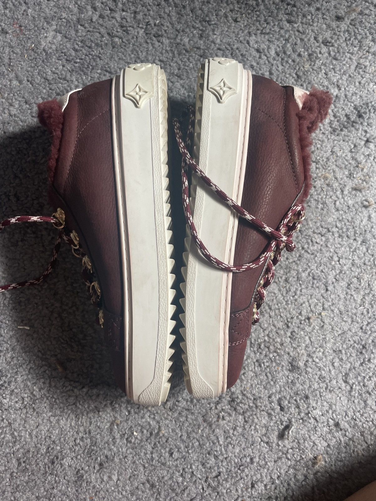 Louis Vuitton Louis Vuitton Time Out faux fur trainers Size US 6 / IT 36 - 3 Thumbnail