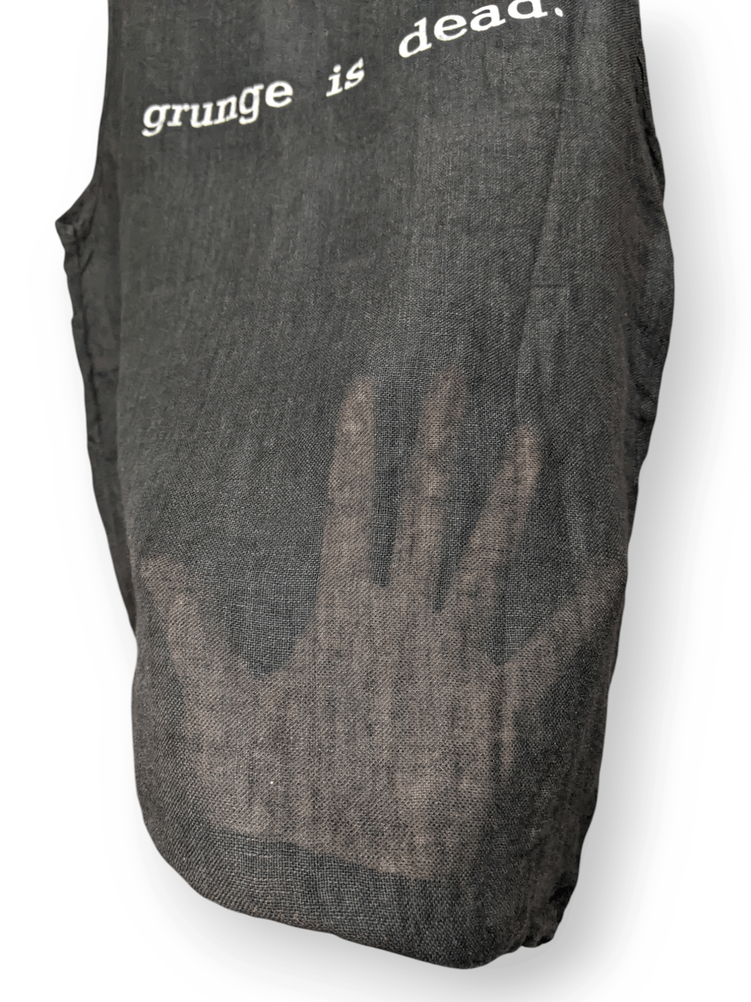 Japanese Brand Grunge Is Dead Sheer Tank Vkei Style Size US L / EU 52-54 / 3 - 4 Thumbnail