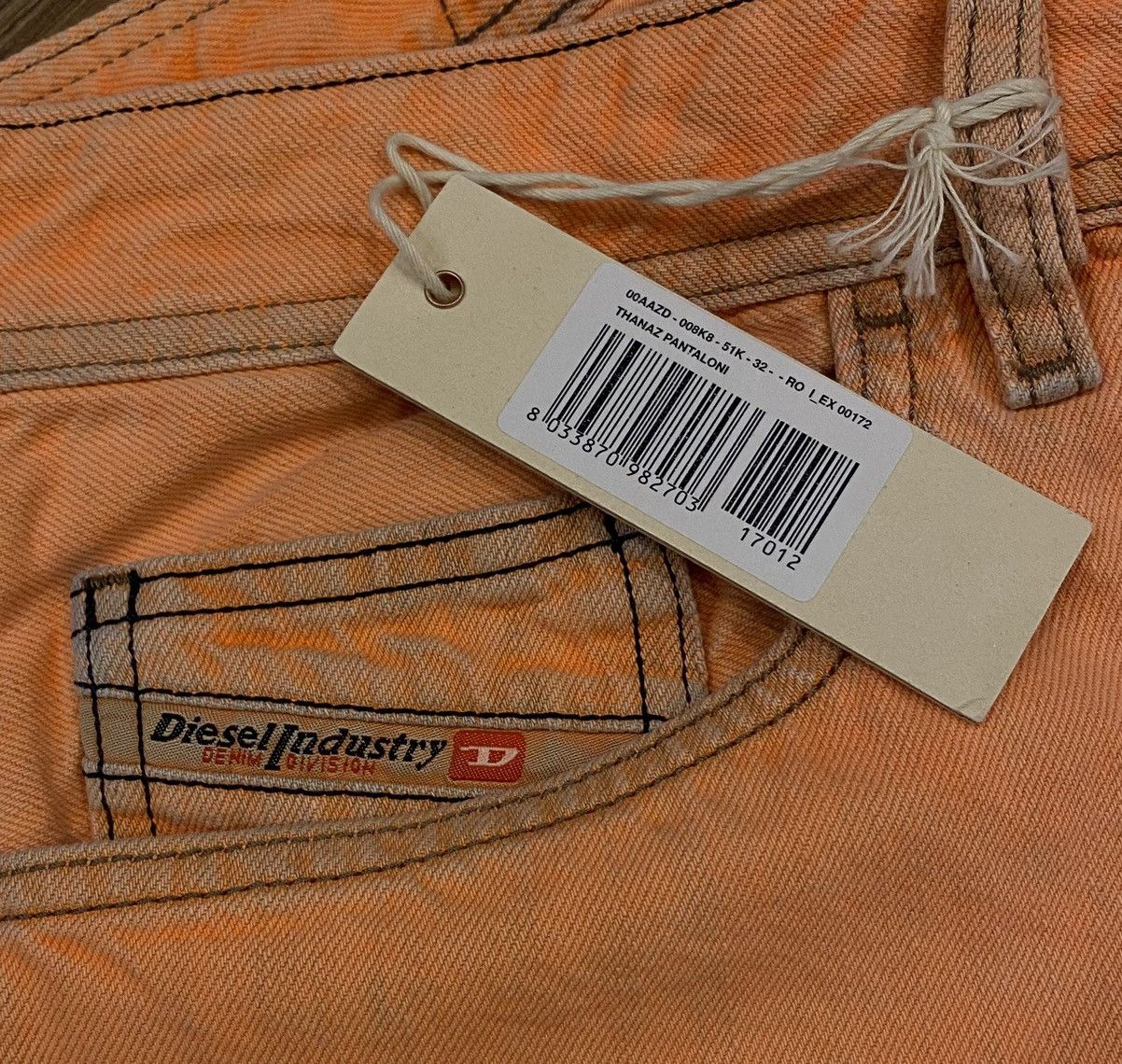Diesel Diesel Tie Dye Thanaz Denim Pant x Avant Garde x Streetwear Size US 32 / EU 48 - 5 Thumbnail