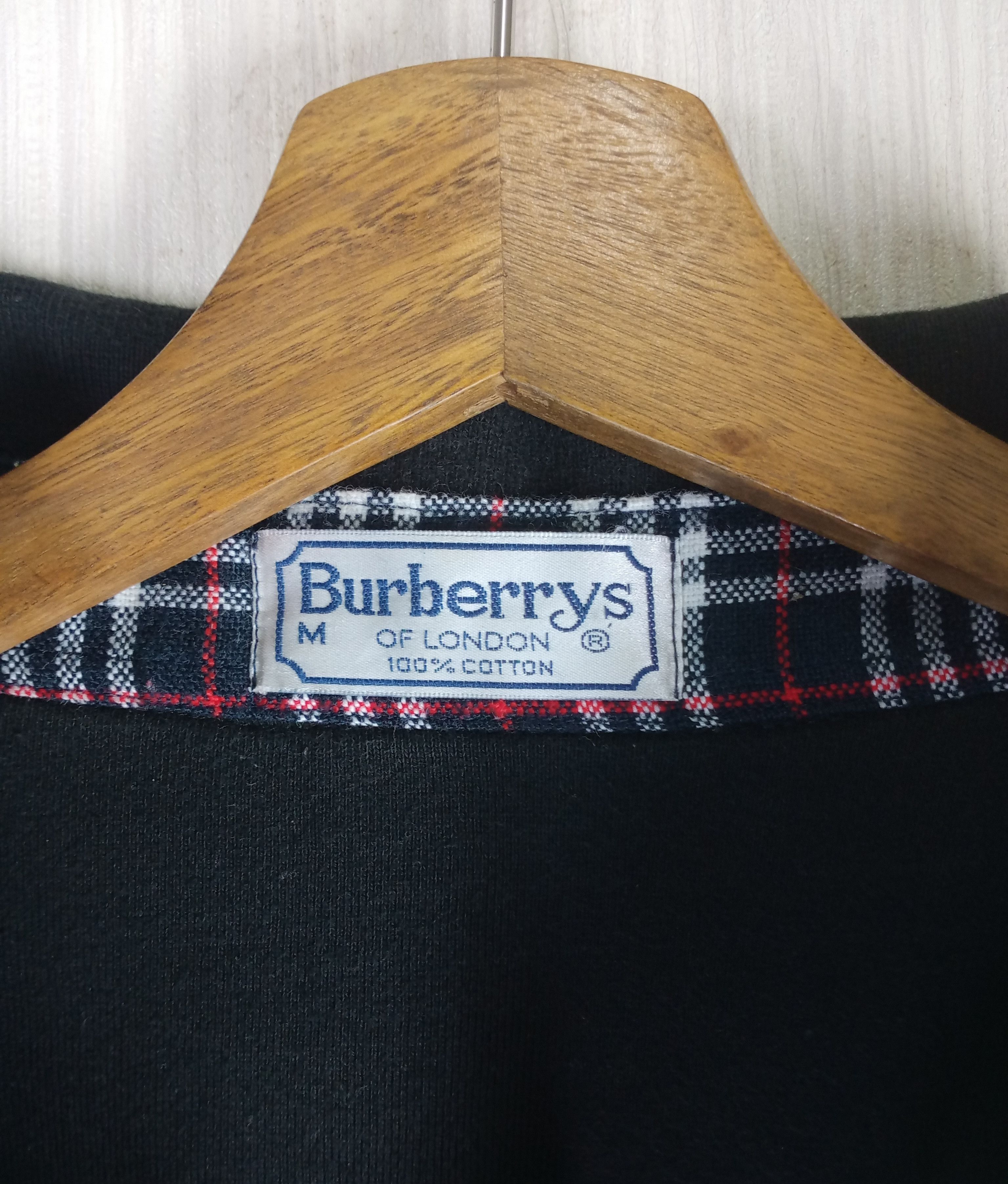 Burberry Prorsum Rare Vintage 90s Burberrys Nova Check Sweatshirt Size US M / EU 48-50 / 2 - 8 Thumbnail