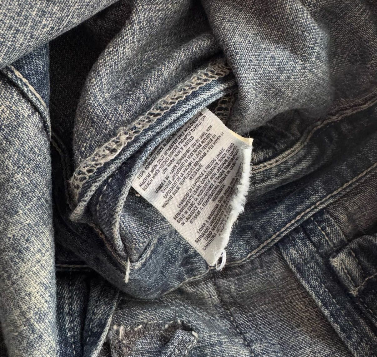 RRL Ralph Lauren RRL Ralph Lauren Distressed Denim Jacket K22 Size US S / EU 44-46 / 1 - 9 Thumbnail
