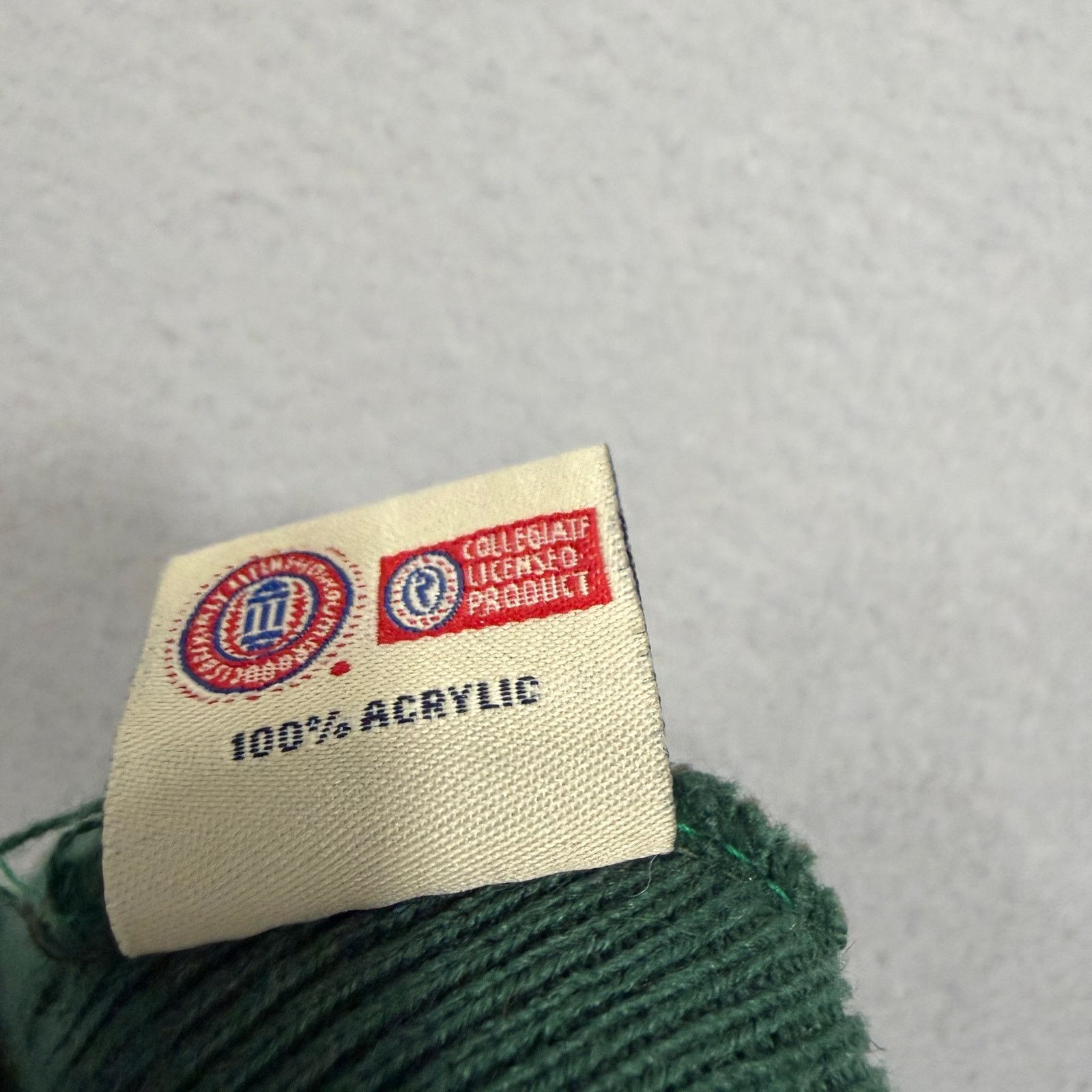 Vintage Vintage Michigan State Spartans Beanie Hats Green Brown MSU Size ONE SIZE - 5 Thumbnail