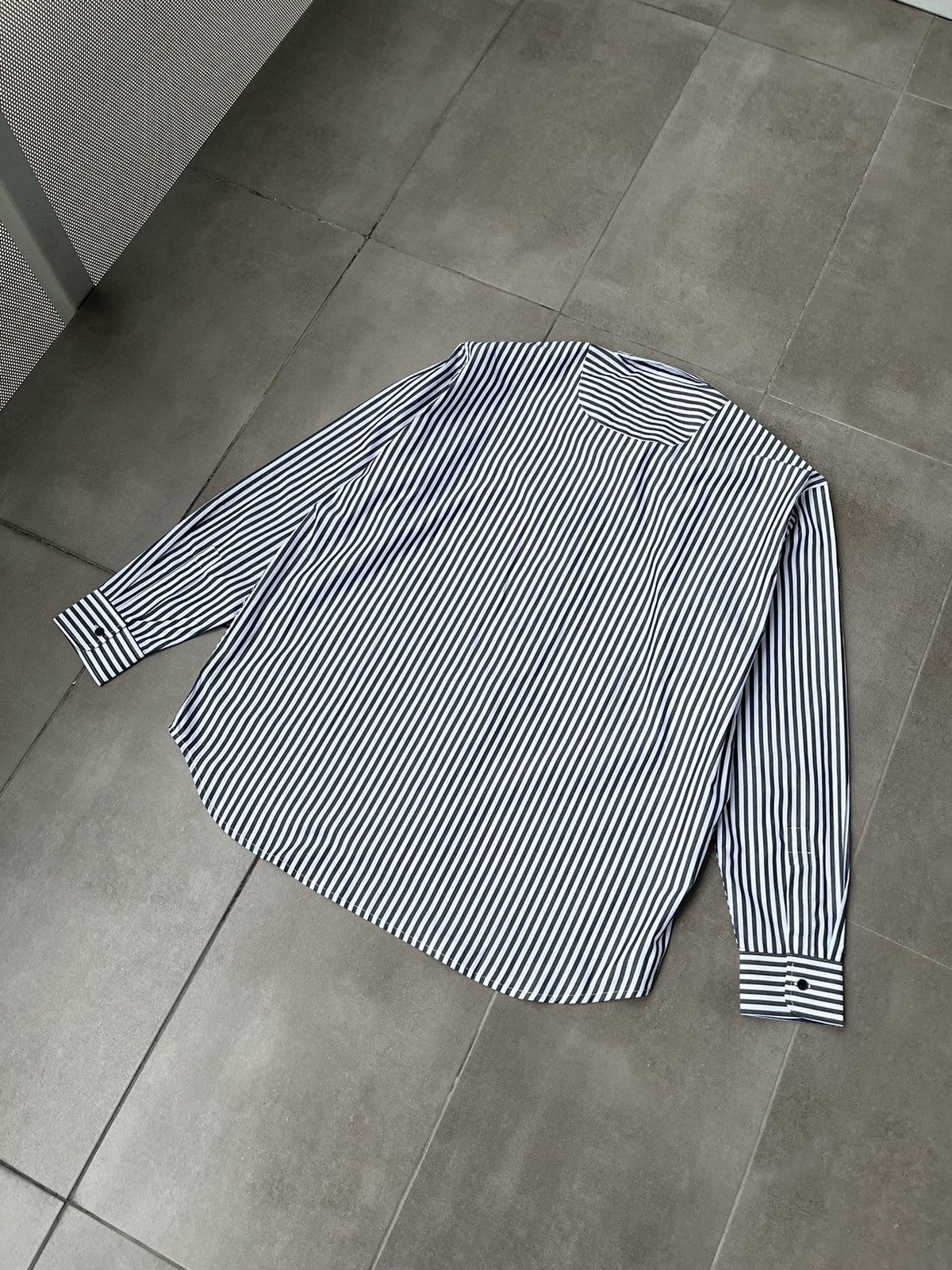 Henrik Vibskov !DS! AW23 Henrik Vibskov Chow Stripped White Black Shirt Size US L / EU 52-54 / 3 - 14 Thumbnail