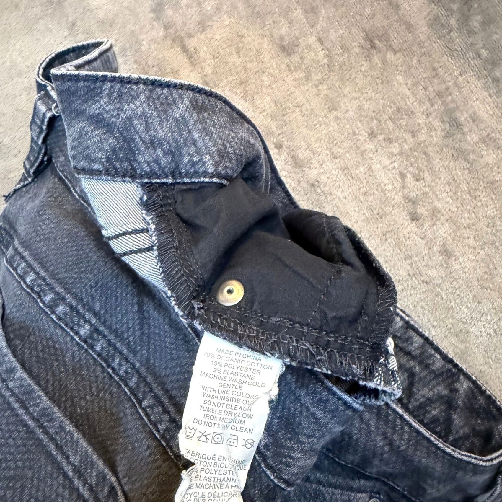 Prana prAna Kara Jeans Womens Size 10 Gray Stretch Organic Cotton Denim 5-Pocket Slim Skinny Moderate Rise GrAy Size 32" / US 10 / IT 46 - 6 Thumbnail