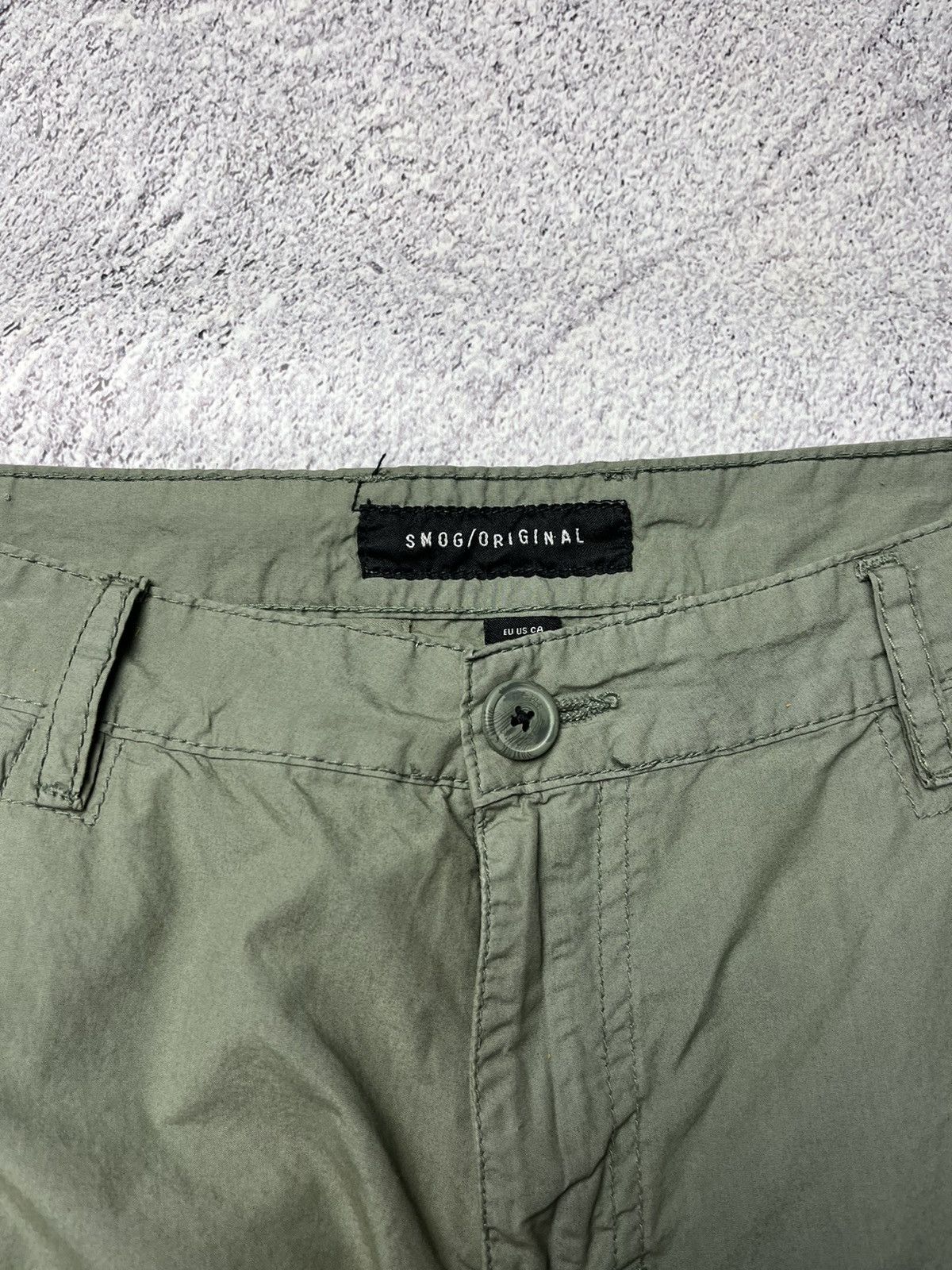 Other VINTAGE JAPANESE STYLE MULTI POCKET MILITARY CARGO PANTS Size US 34 / EU 50 - 6 Thumbnail