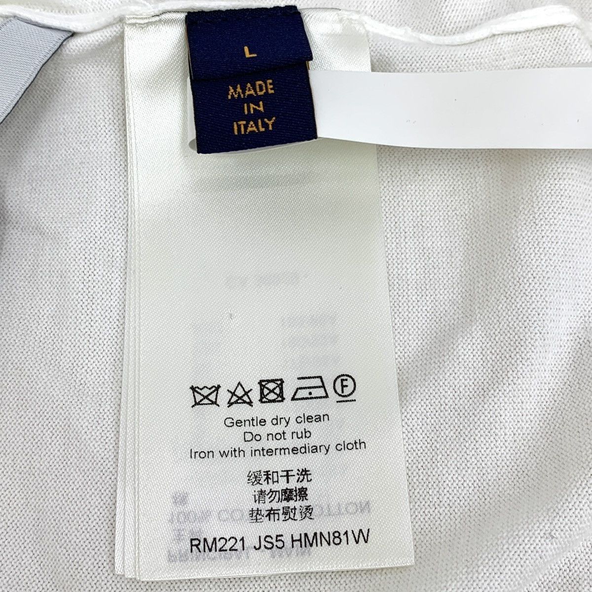 Louis Vuitton White Short-Sleeve Shirt with Green Oval Logo Size US L / EU 52-54 / 3 - 8 Thumbnail
