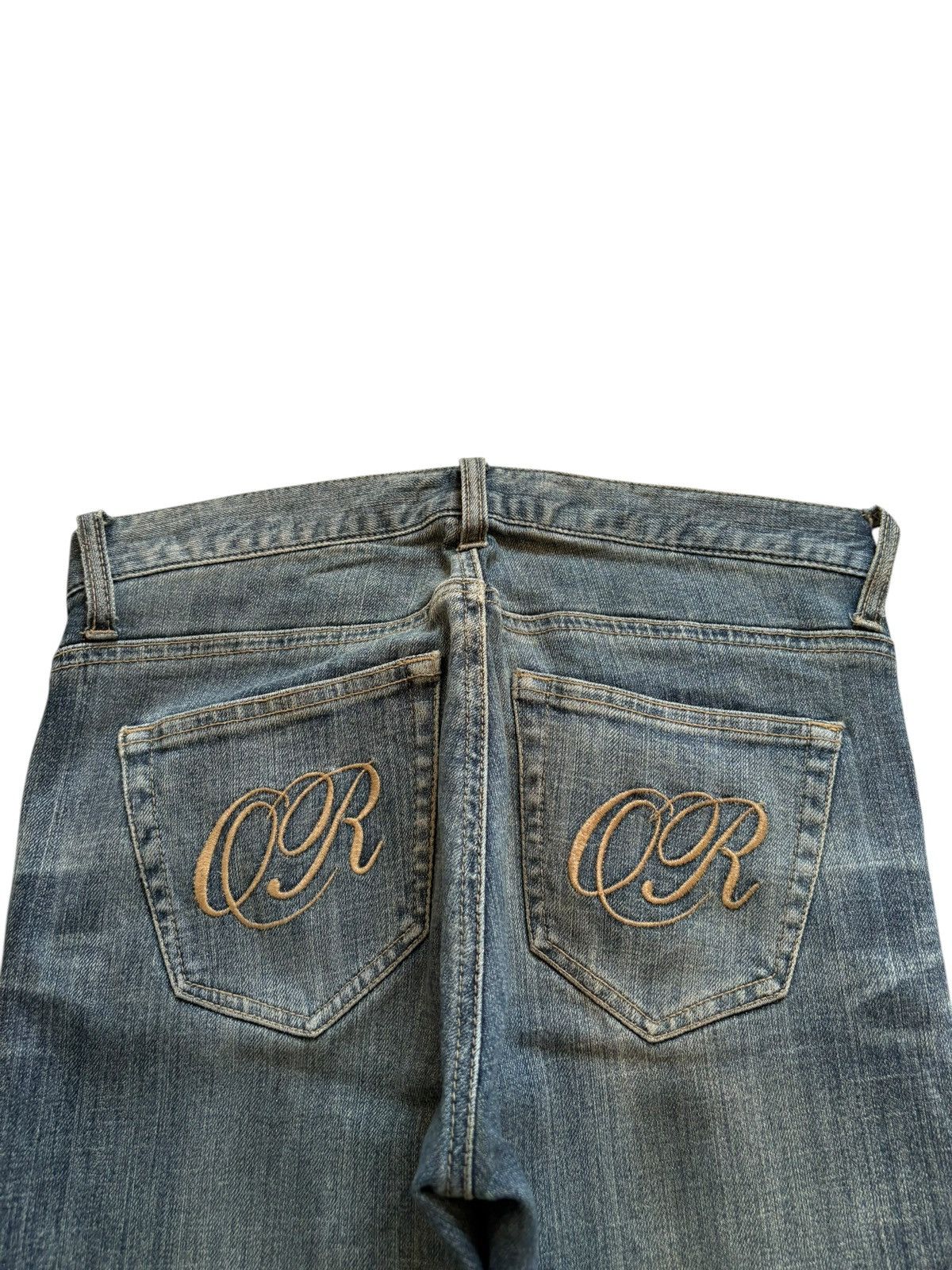 Japanese Brand Vintage Japanese Brand Mud Wash Bootcut Flare Jeans Size 29" - 8 Thumbnail