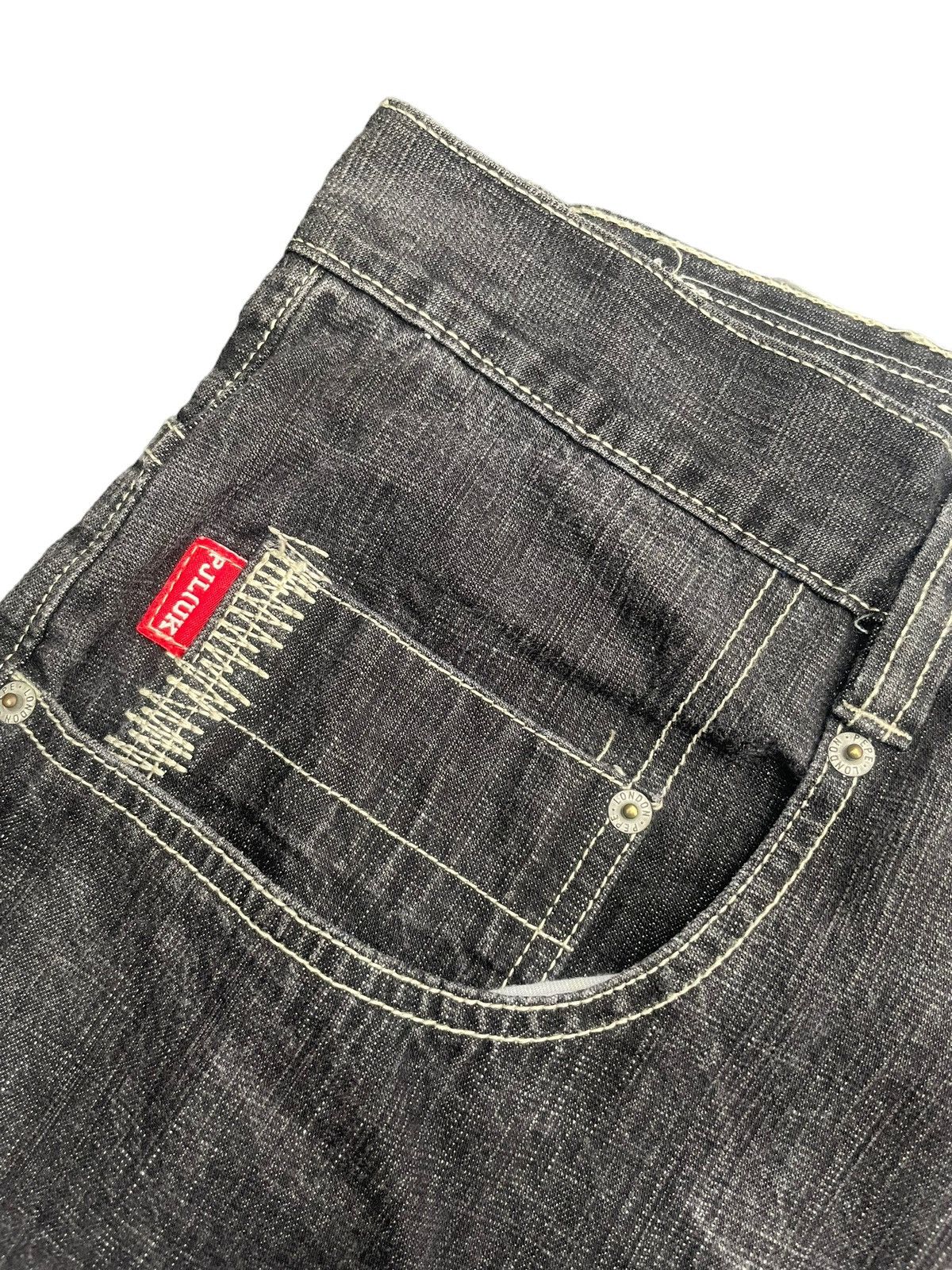 JNCO Pepe Jeans UK Baggy Custom Denim Size US 39 - 6 Thumbnail