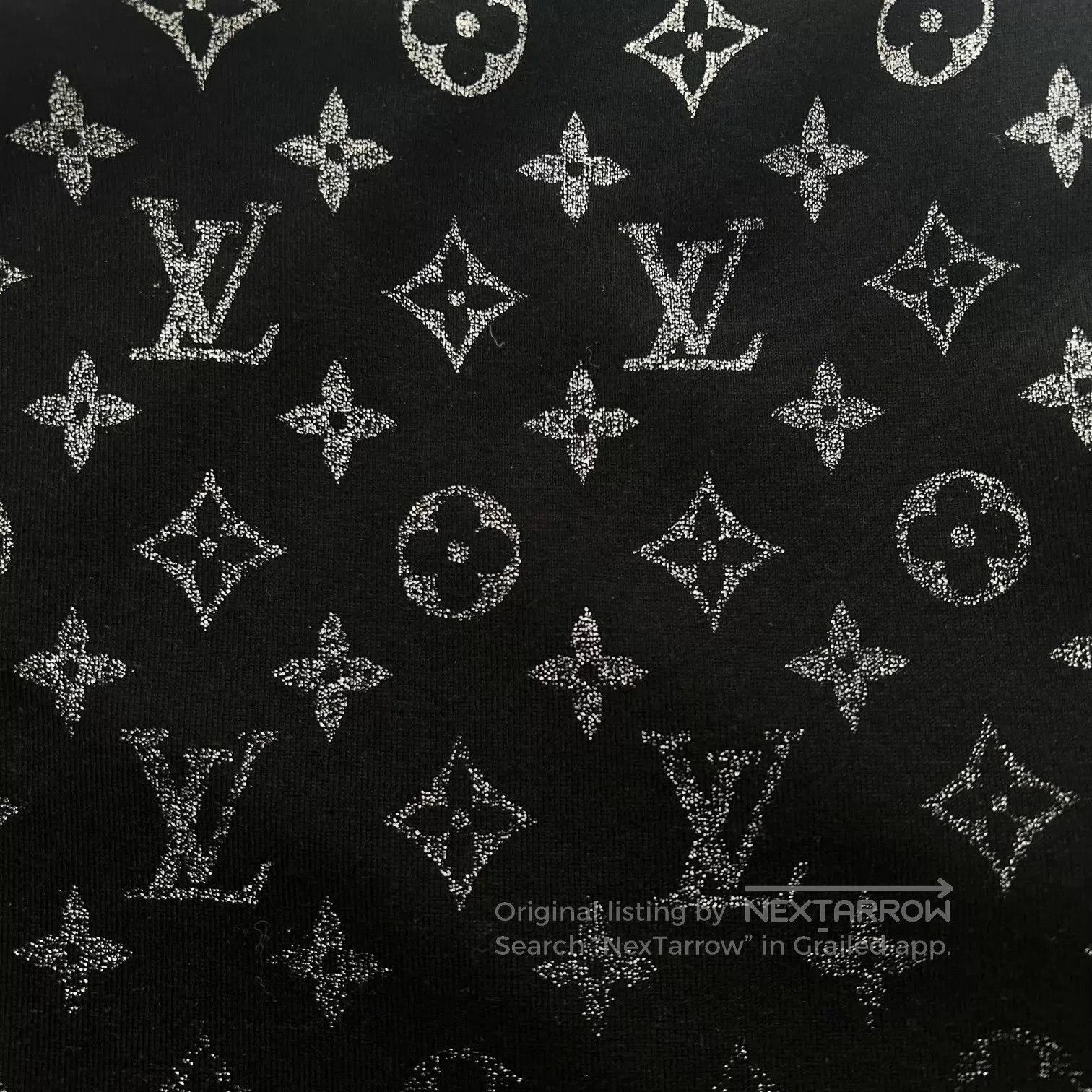 Louis Vuitton Black Short Sleeve Patterned T-Shirt Size M. Size US M / EU 48-50 / 2 - 6 Thumbnail