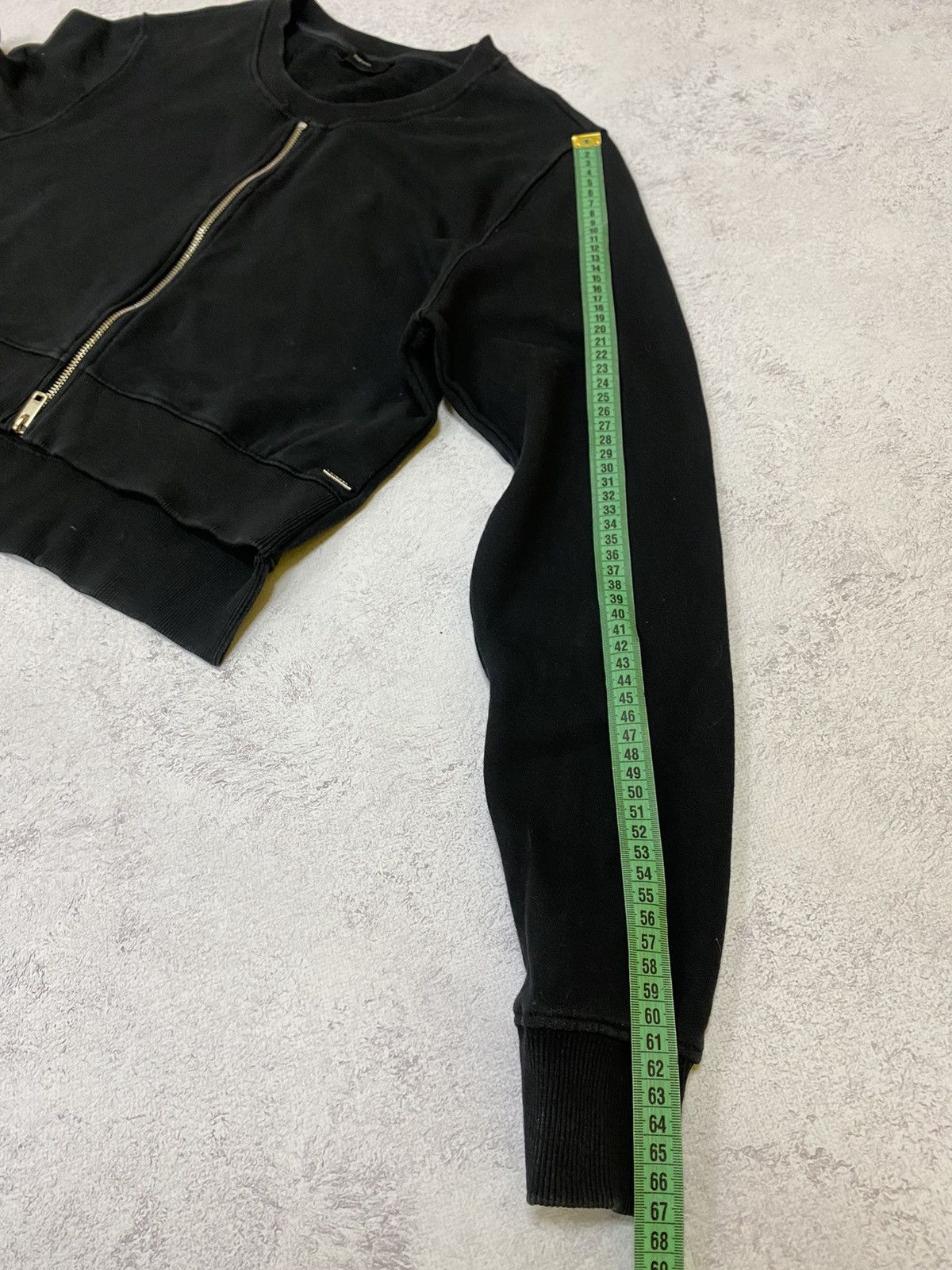 Diesel Diesel Women’s Cropped Avant Garde Y2K Sweatshirt Size XS Size XS / US 0-2 / IT 36-38 - 17 Thumbnail