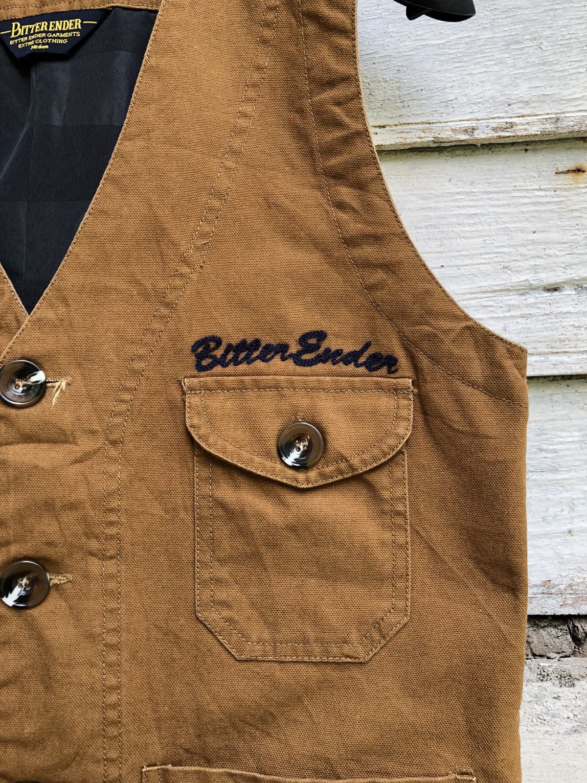 Japanese Brand BitterEnder Duck Canvas Vest Size US M / EU 48-50 / 2 - 3 Thumbnail