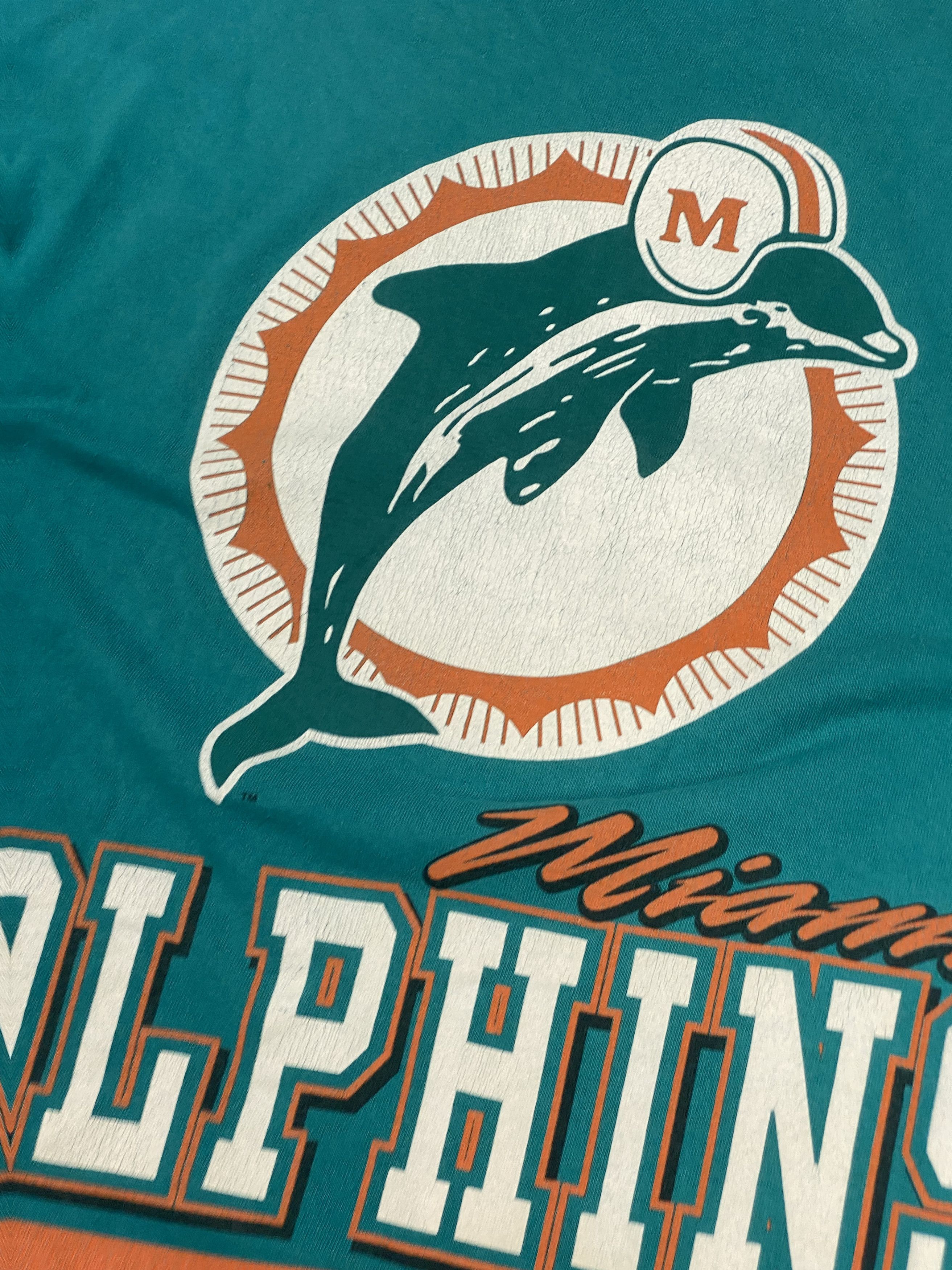 NFL Vintage 1995 Miami Dolphins tee Salem Size US XXL / EU 58 / 5 - 5 Thumbnail