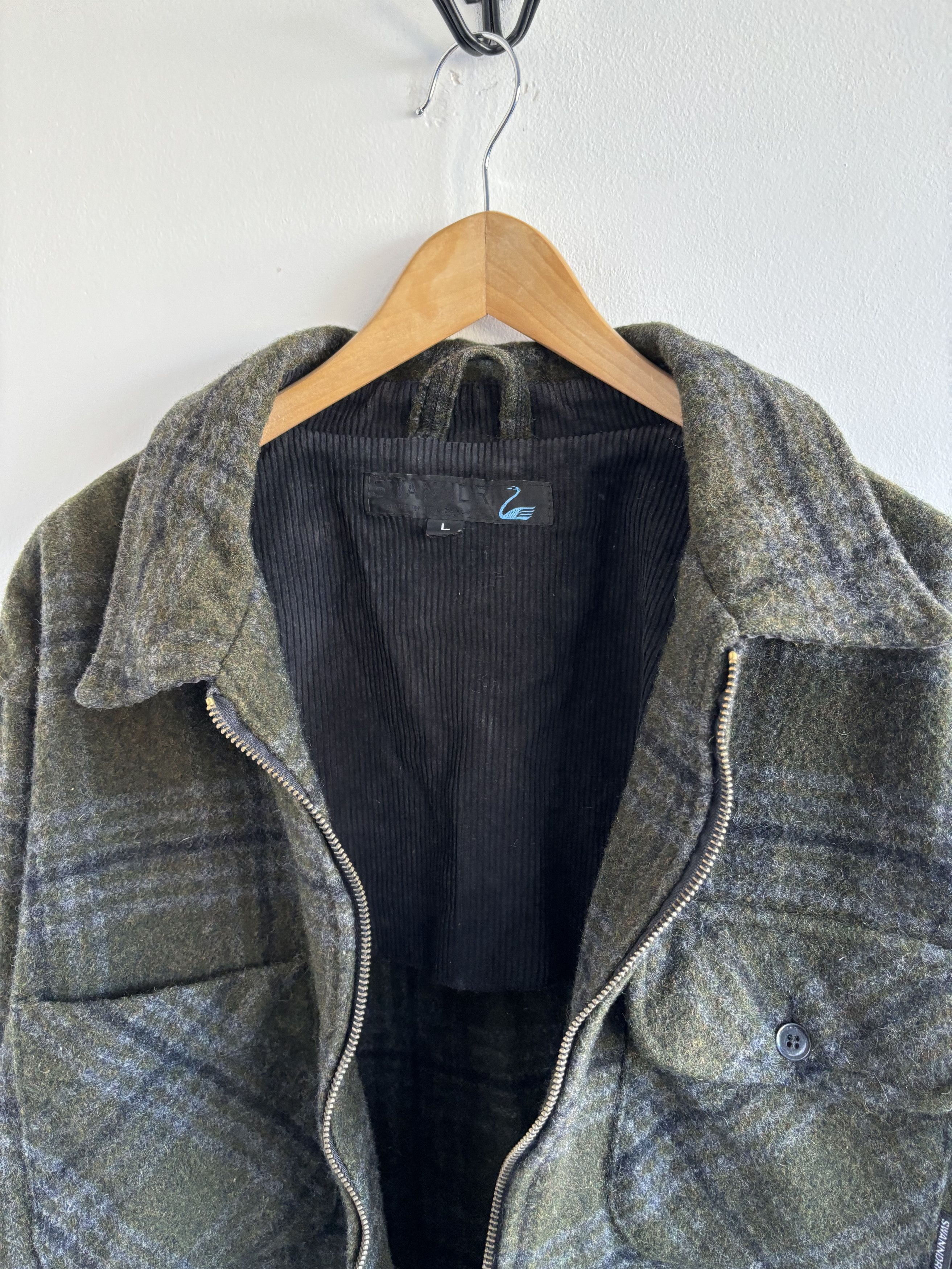 Flannel × Japanese Brand Vintage New Zealand Swanndri Wool Jacket Size US L / EU 52-54 / 3 - 7 Thumbnail