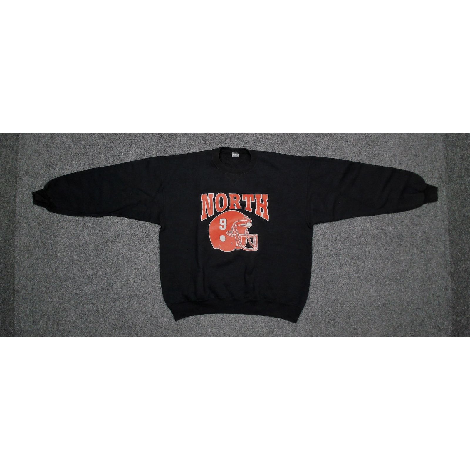 Soffe Soffe VTG 80s Boxy North Helmet Drop-Shoulder Sweatshirt Size US XL / EU 56 / 4 - 5 Thumbnail