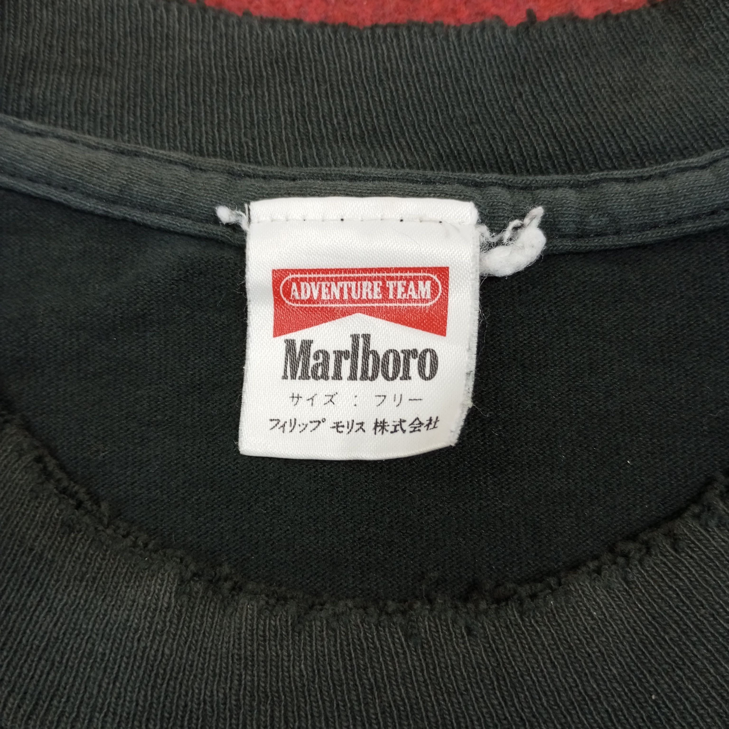 Marlboro × Vintage Marlboro Adventure Team Classic Brand Distressed Tshirt Size US L / EU 52-54 / 3 - 8 Thumbnail