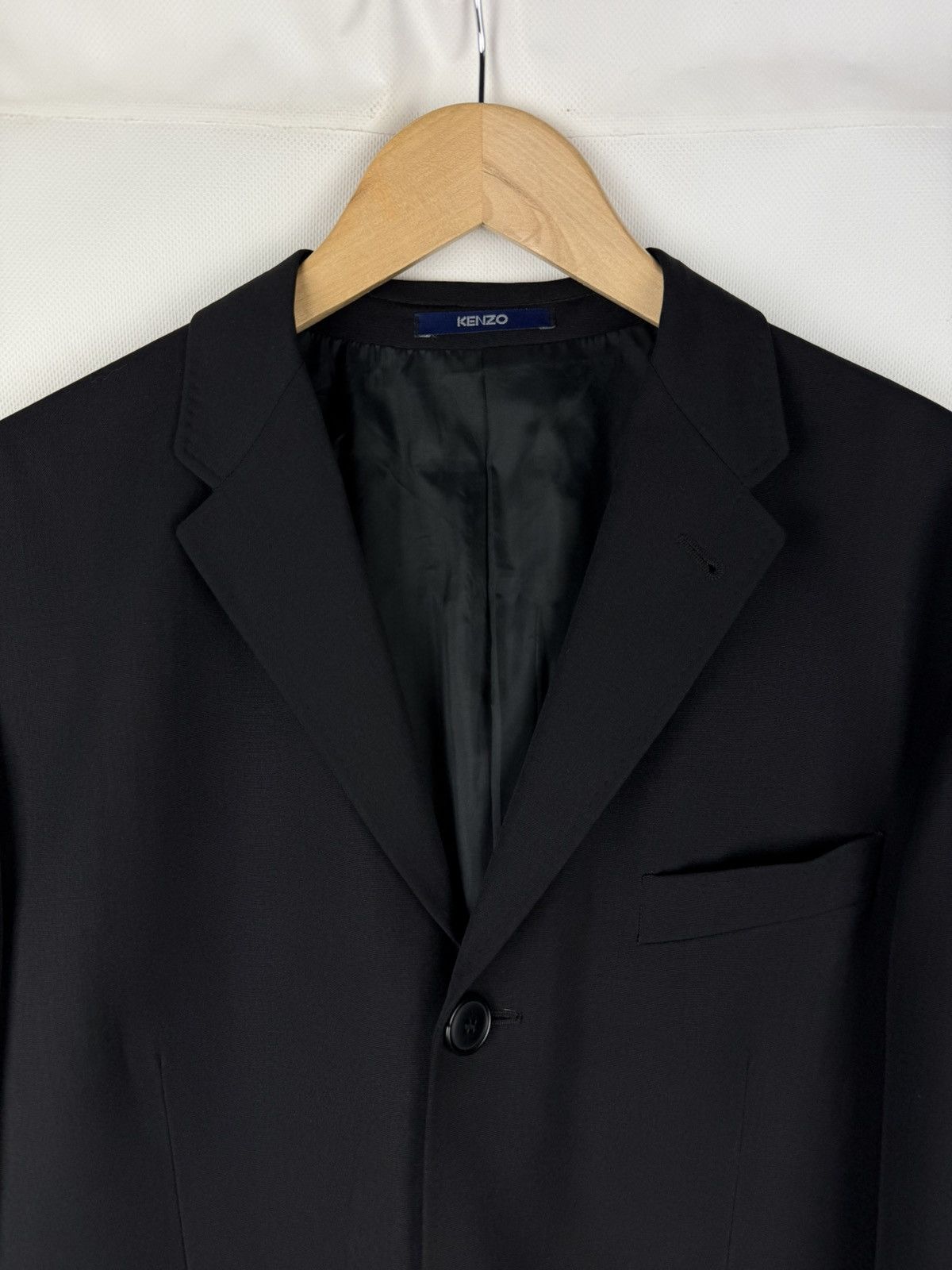 Kenzo Kenzo Homme Vintage Men’s Wool Blazer Jacket Sportcoat Size 42R - 8 Thumbnail