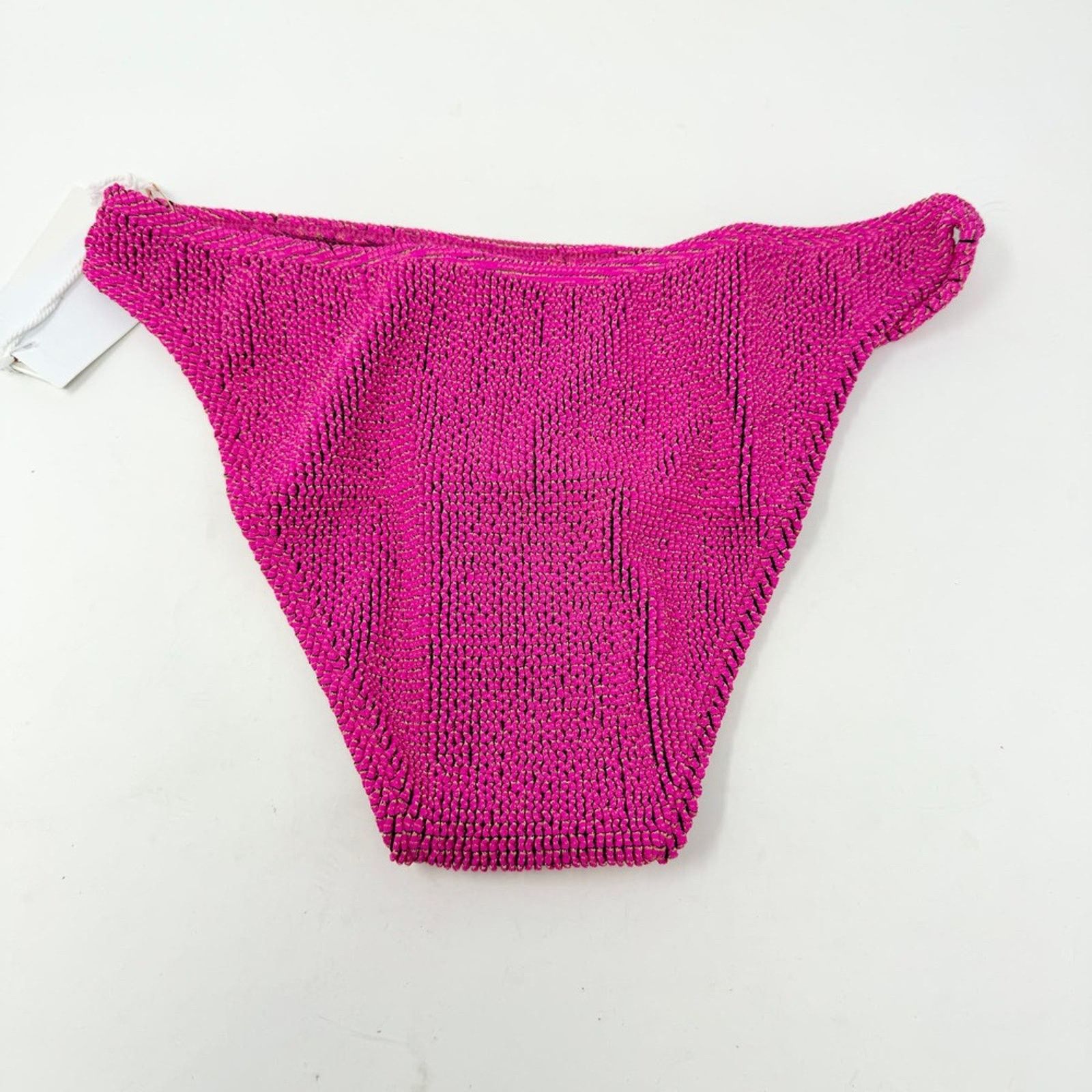 Good American Good American Always Fits Sculpt Bikini Bottoms Pink 1/2 S/M Size ONE SIZE - 4 Thumbnail