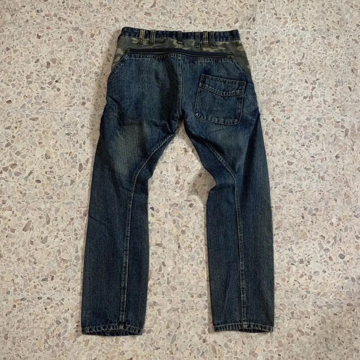 Beauty Beast 💥RARE!JAPANESE VINTAGE JEANS BRTHBREATH UNIQUE DESIGN DENIM Size US 30 / EU 46 - 7 Thumbnail
