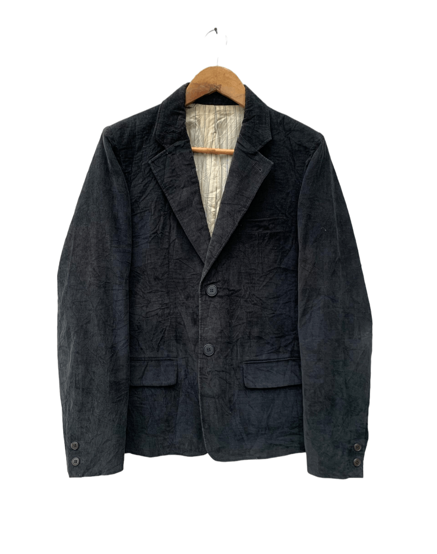 A.P.C. Vintage A.P.C Velvet Blazer Jacket Size US M / EU 48-50 / 2 - 1 Thumbnail