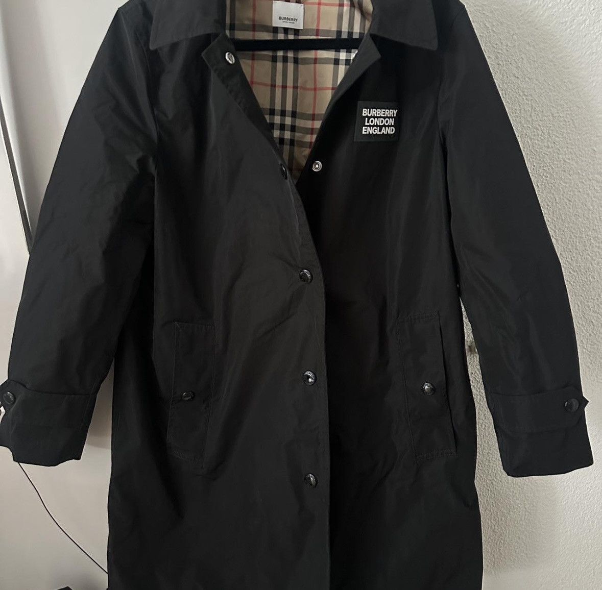 Burberry Burberry Logo Rain Jacket New Size 38 Size XS / US 0-2 / IT 36-38 - 1 Thumbnail