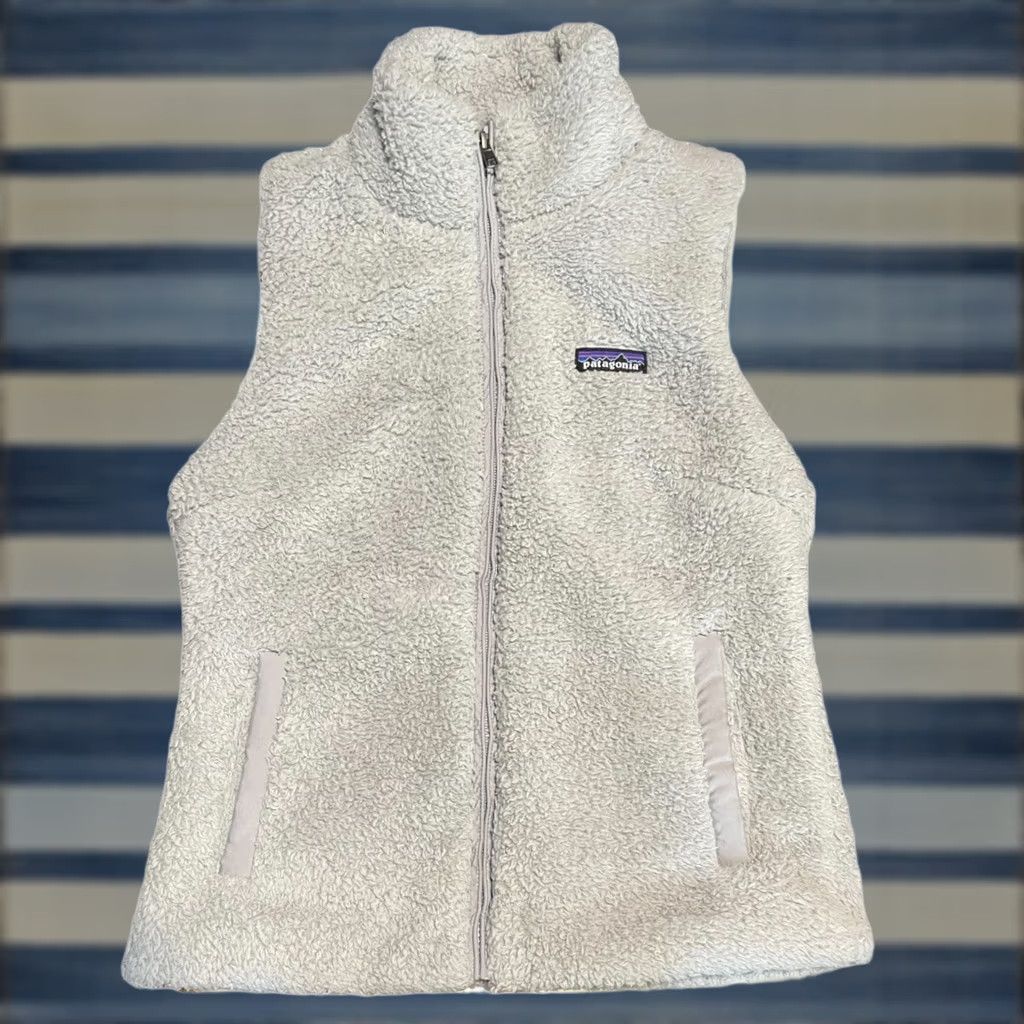Patagonia Patagonia Vest Gray Full Zip Women’s Small L/s Deep Pile Fleece Los Gatos Classic Size S / US 4 / IT 40 - 1 Thumbnail