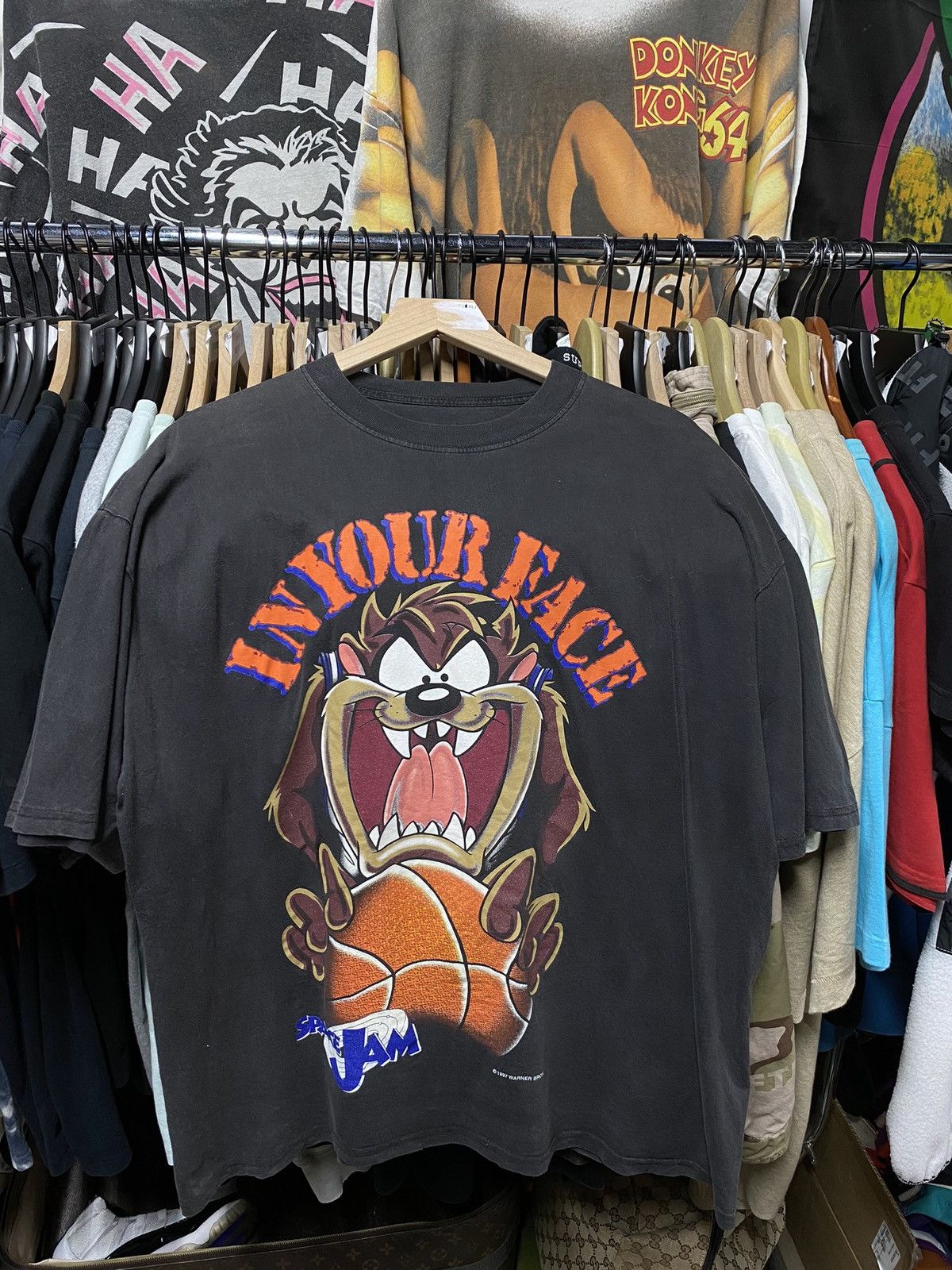 Other Vintage 90’s Looney Tunes Space Jam Movie Tee Shirt Large Size US L / EU 52-54 / 3 - 3 Thumbnail