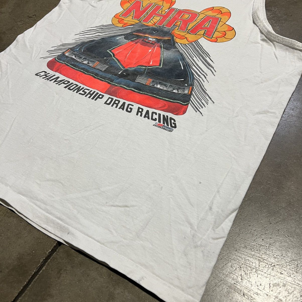 Vintage Vintage NHRA Championship Racing Tank Top Muscle Shirt 90s Size US L / EU 52-54 / 3 - 5 Thumbnail
