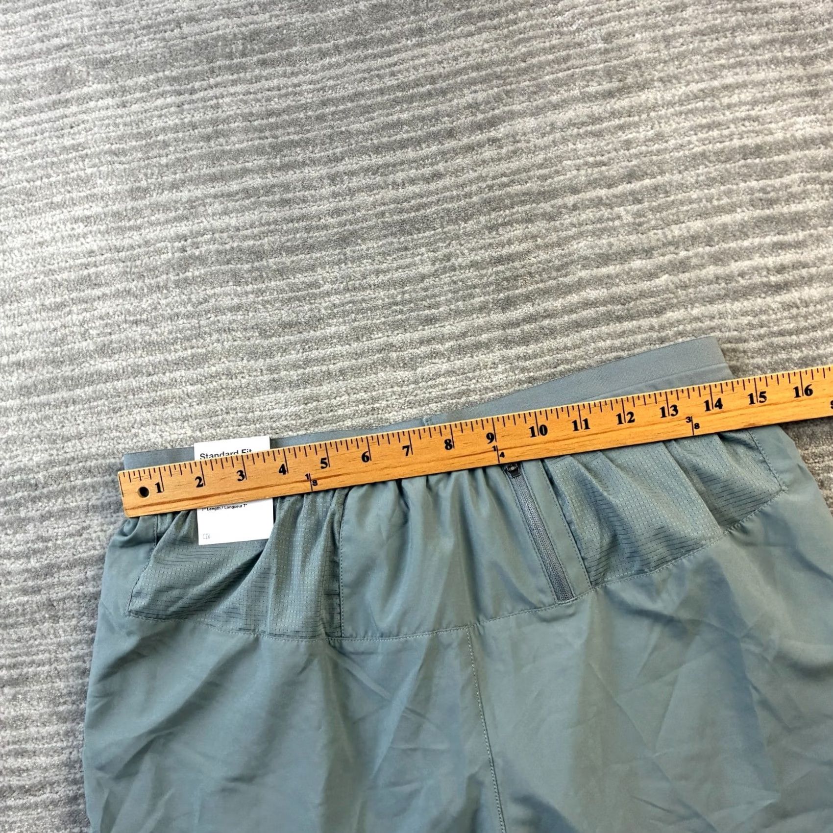 Nike Nike Mens Medium Gray Flex Stride 7" Running Shorts Lined Drawstring Size US 31 - 6 Thumbnail